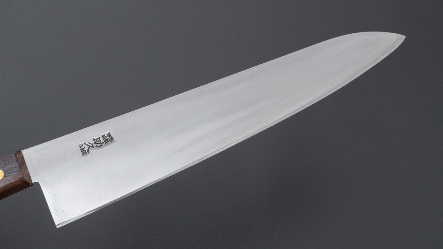 Sukehisa Nihonko Gyuto 330mm Rosewood Handle (No Bolster)