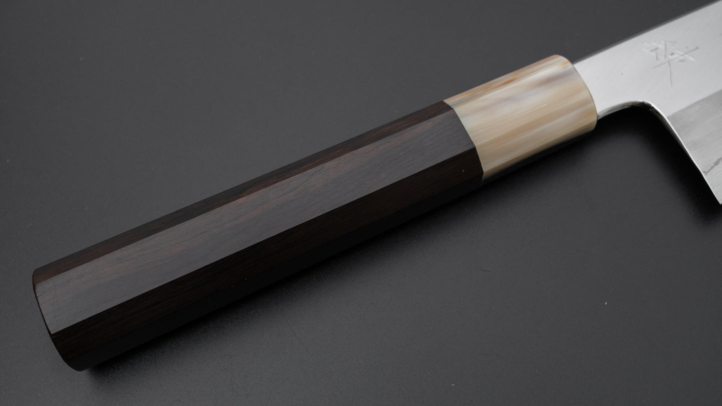 Hitohira Kikuchiyo Ren Silver #3 Gyuto 240mm Ebony Handle