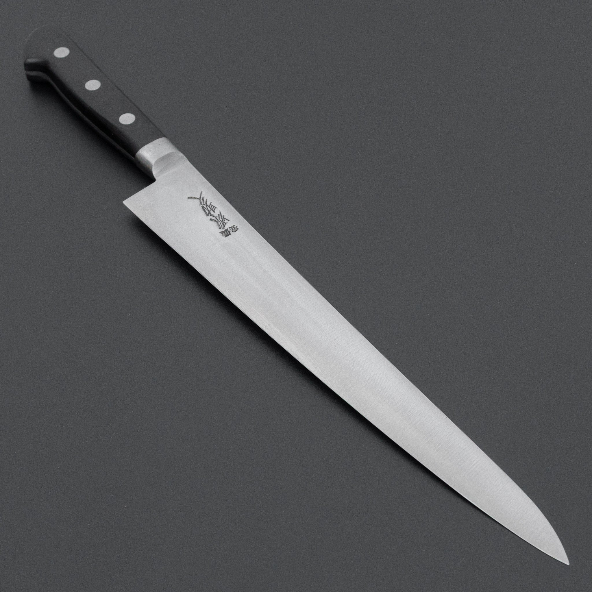 牛刀 約30cm 源助久 長期保管 源助久「ツバ付牛刀」270mm スウェーデン鋼 - 越前本手打包丁と農具の