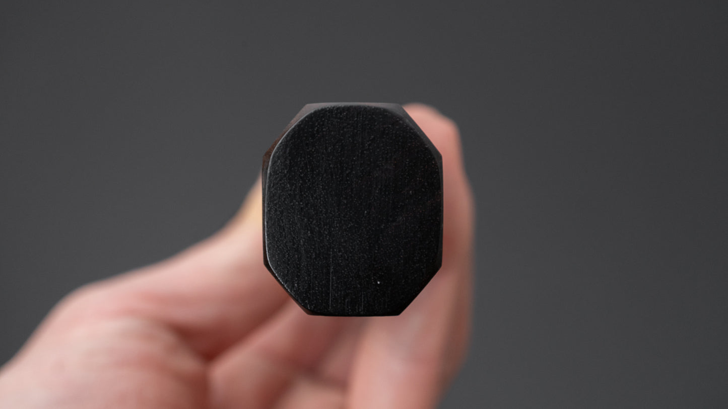 Hitohira Kikuchiyo Ren White #2 Gyuto 240mm Ebony Handle