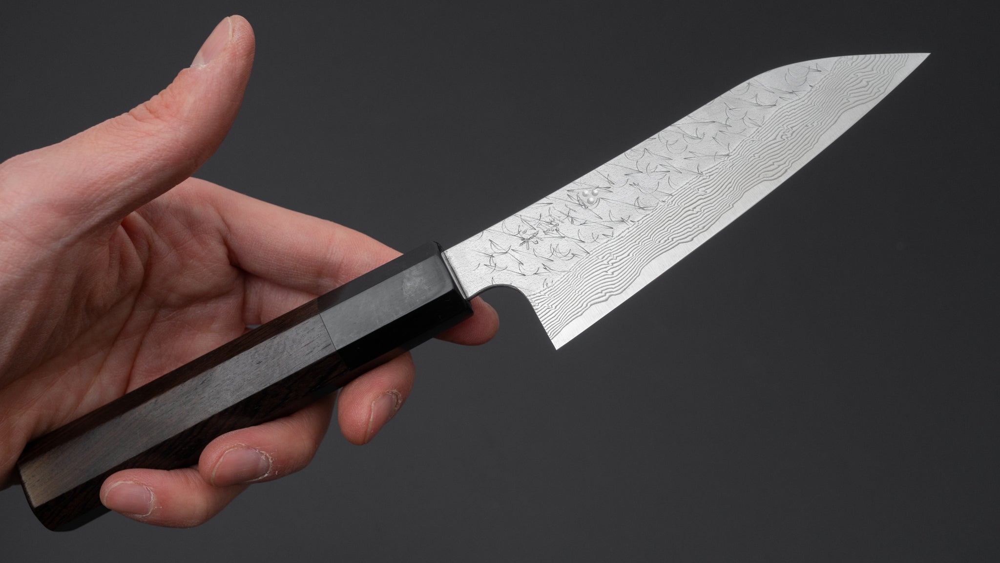 二唐刃物鍛造所 SGSTRIX ペティナイフ 120mm 黒檀柄 – HITOHIRA