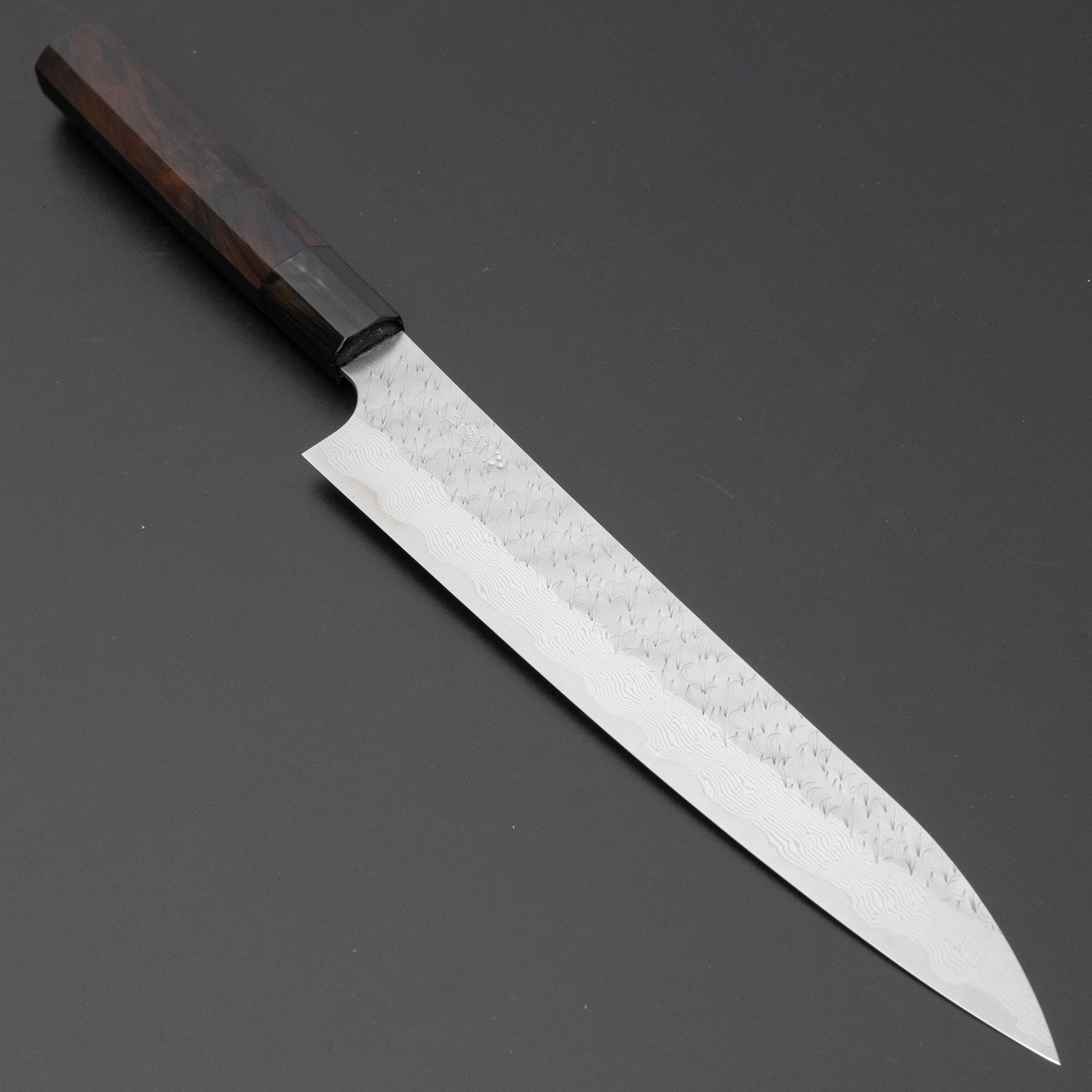 二唐刃物鍛造所 SGSTRIX 筋引 240mm 黒檀柄 – HITOHIRA