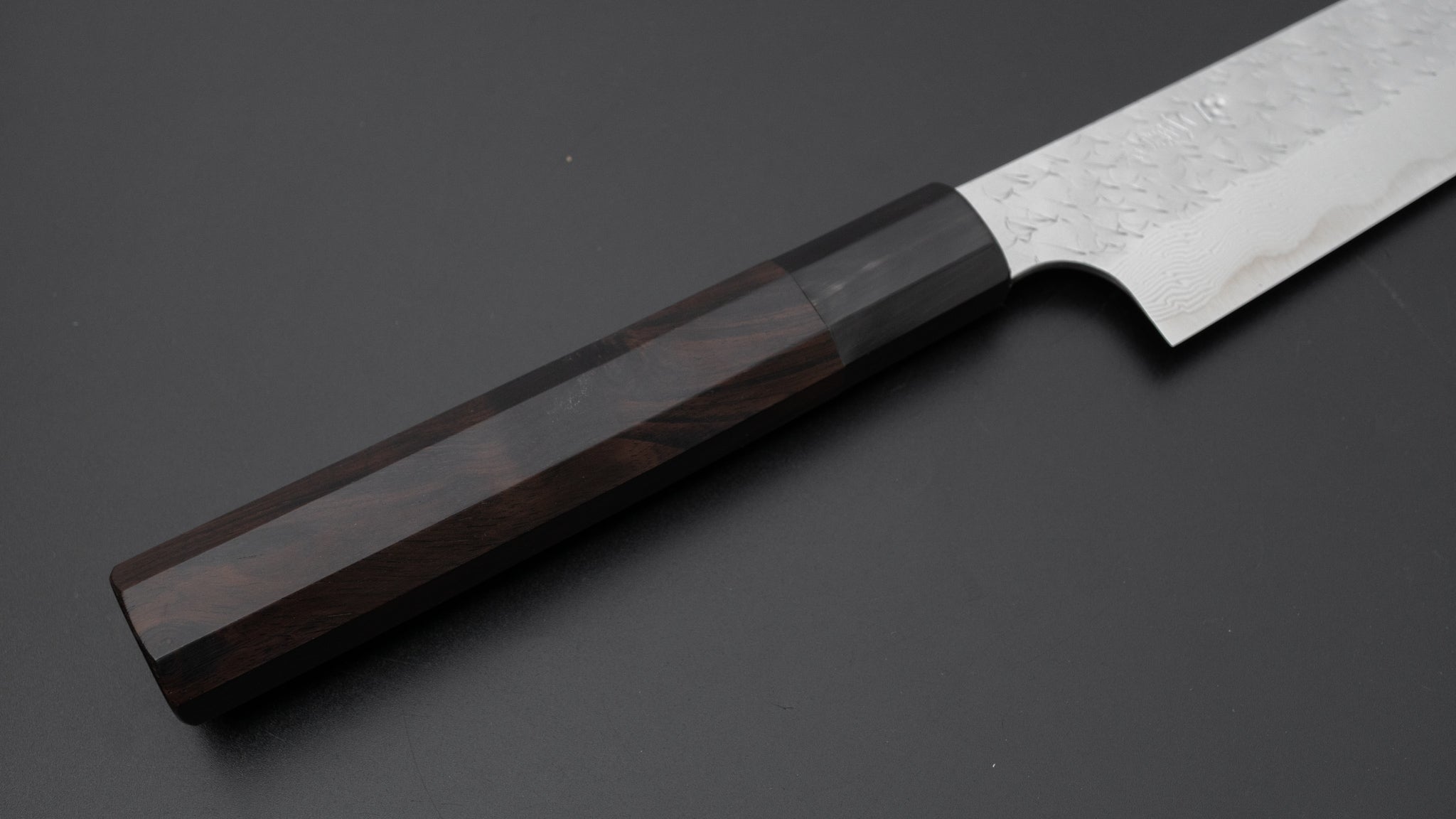 二唐刃物鍛造所 SGSTRIX 筋引 240mm 黒檀柄 – HITOHIRA