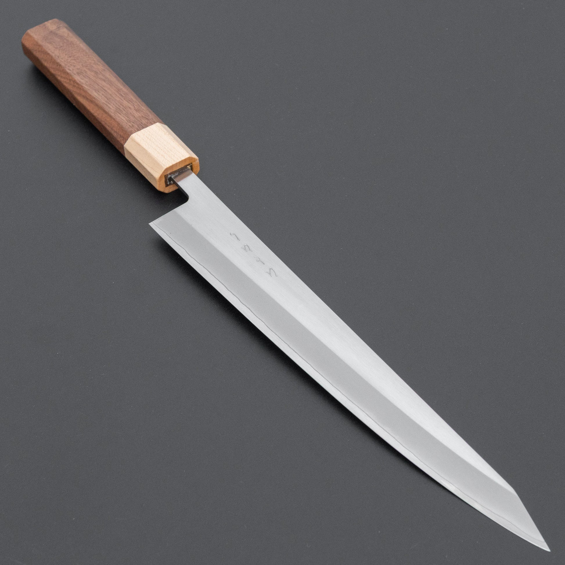 Hitohira TD SLD Migaki Sujihiki 240mm Walnut Handle