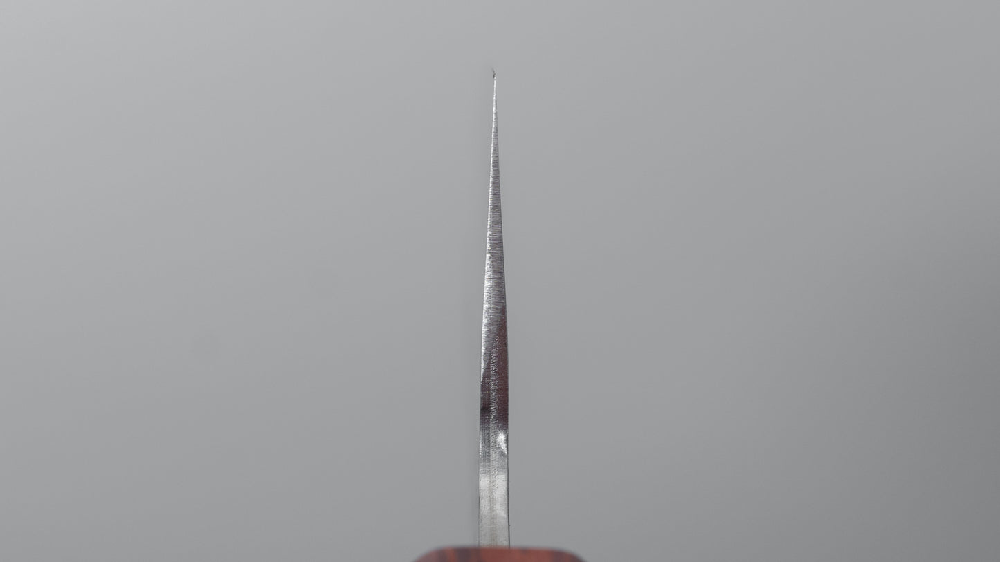 Hitohira Echizen SG2 Tsuchime Santoku 170mm Walnut Handle