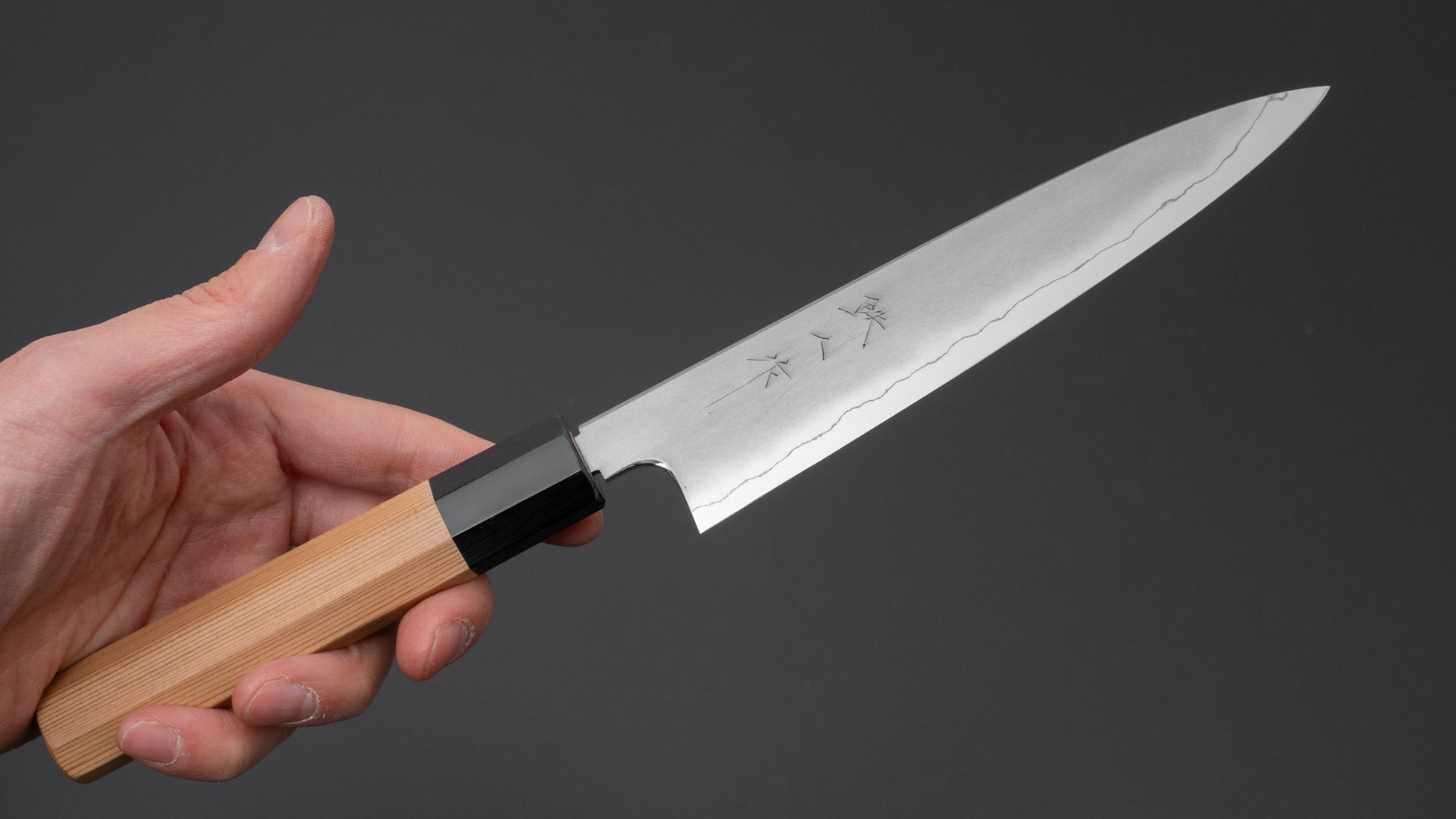 Tetsujin Silver #3 Kasumi Petty 165mm Yakusugi Cedar Handle