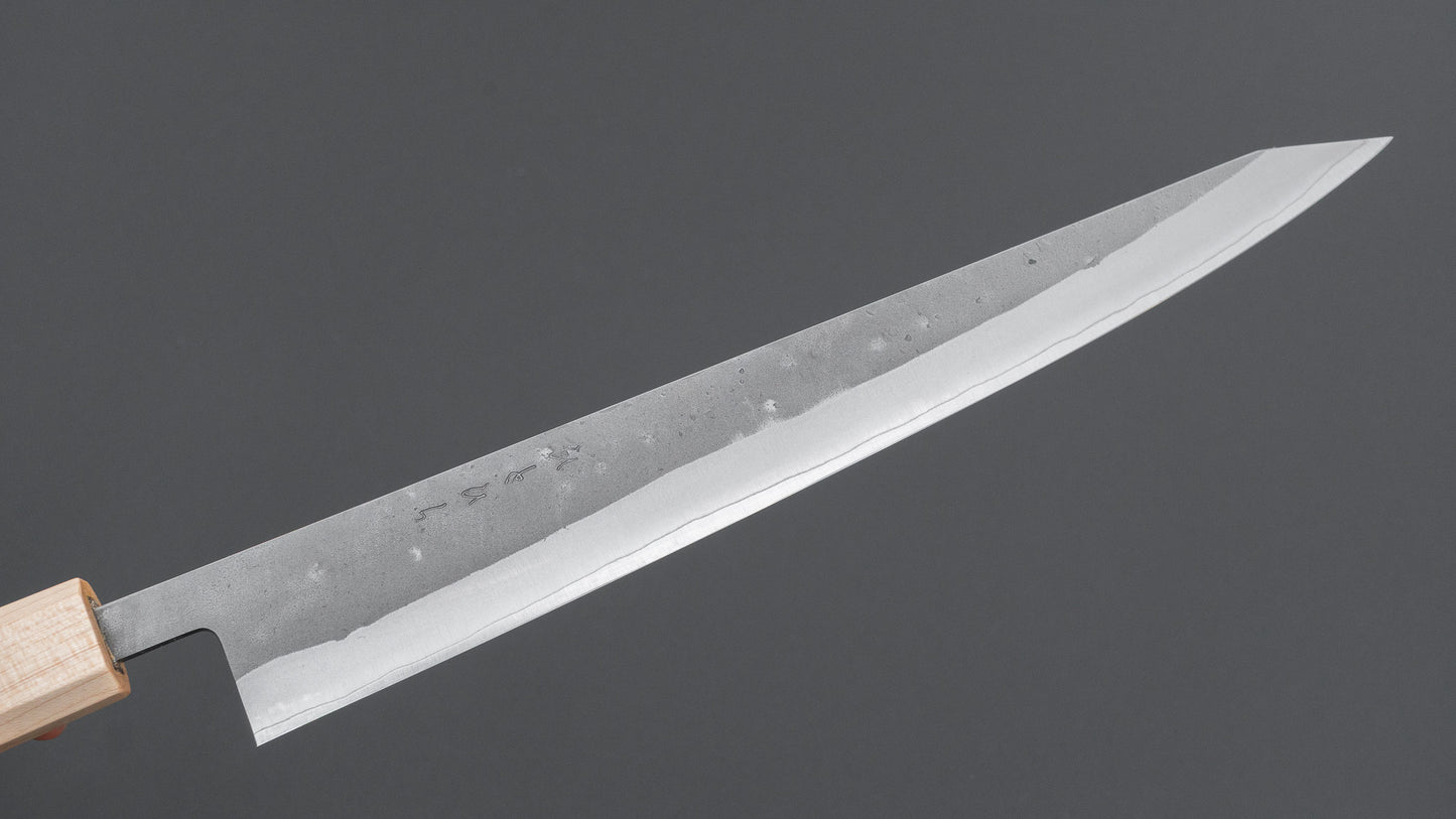 Hitohira TD SLD Nashiji Sujihiki 270mm Walnut Handle