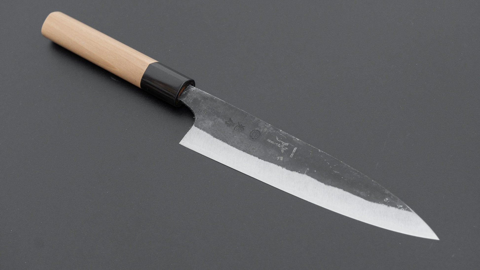 Hitohira Onihiro Blue #1 Petty 150mm Ho Wood Handle (D-Shape)