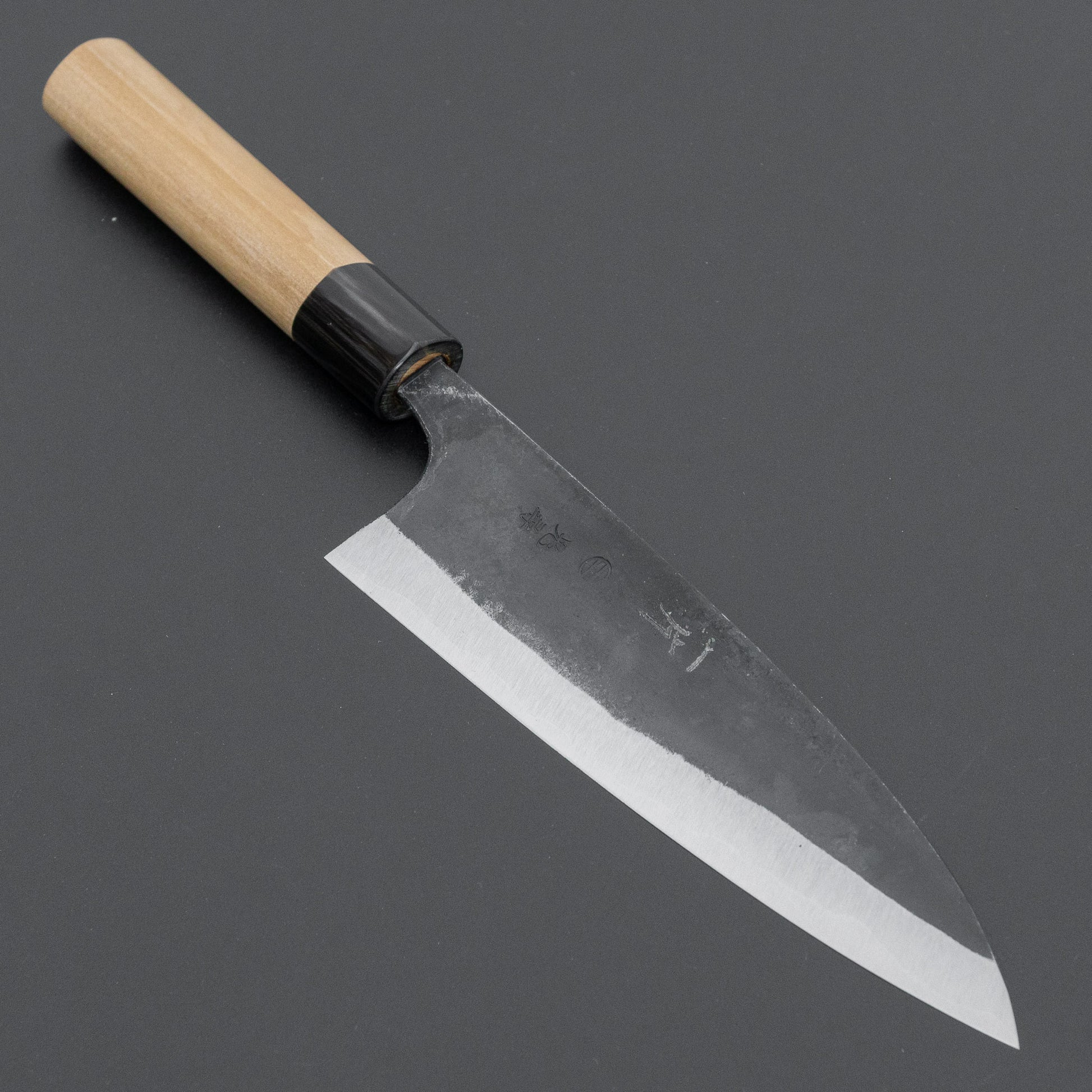 Hitohira Onihiro White #1 Gyuto 165mm Ho Wood Handle (D-Shape)