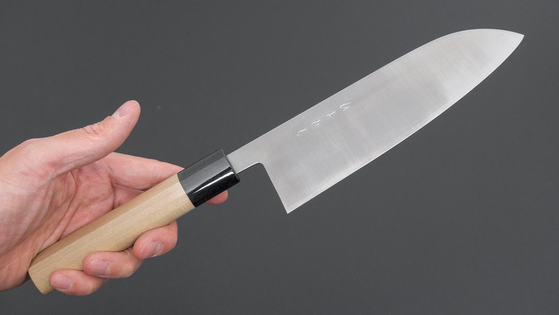 Hitohira SLD Santoku 165mm Ho Wood Handle (D-Shape)