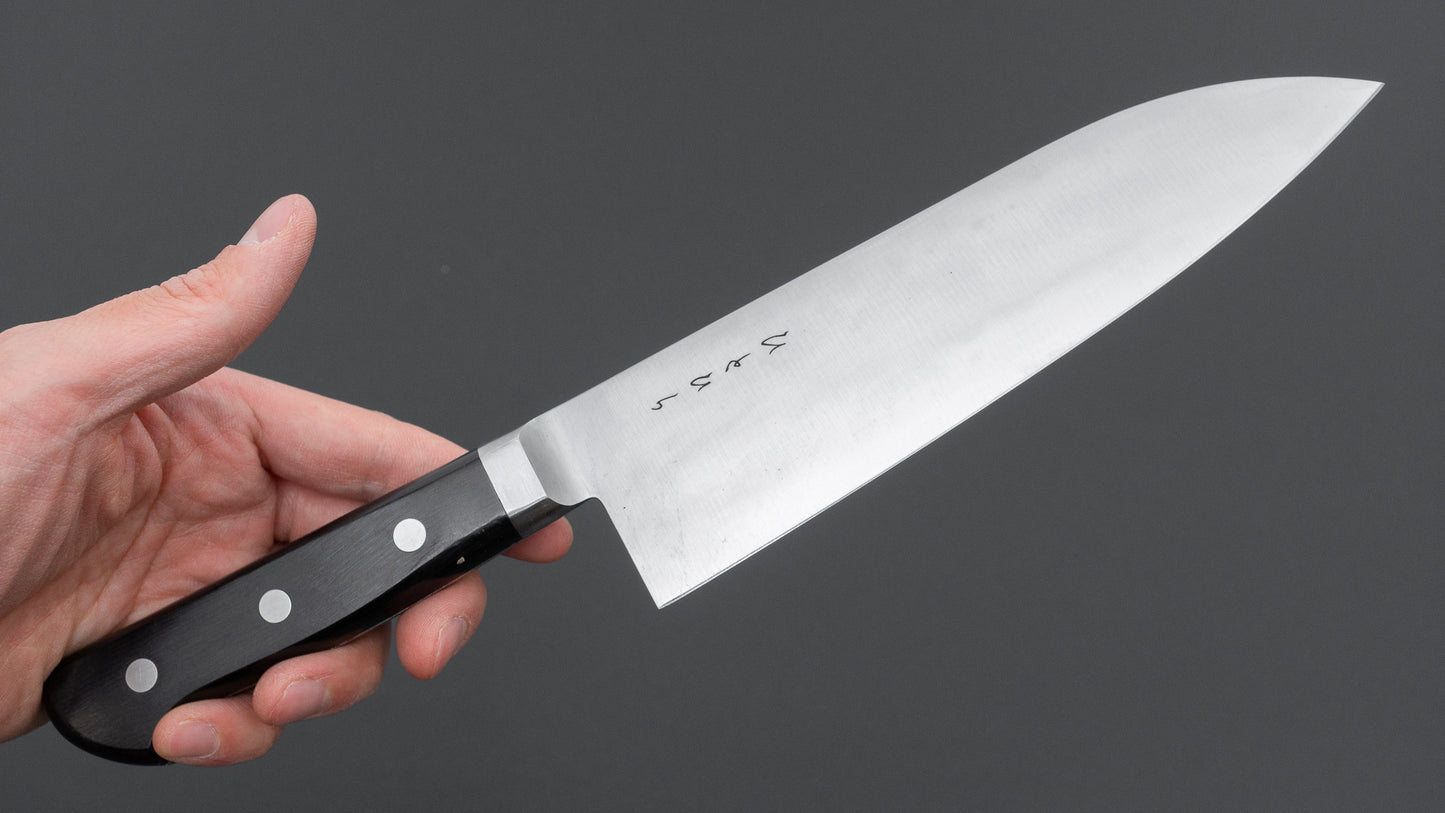 Hitohira KH MV Stainless Santoku 180mm Pakka Handle