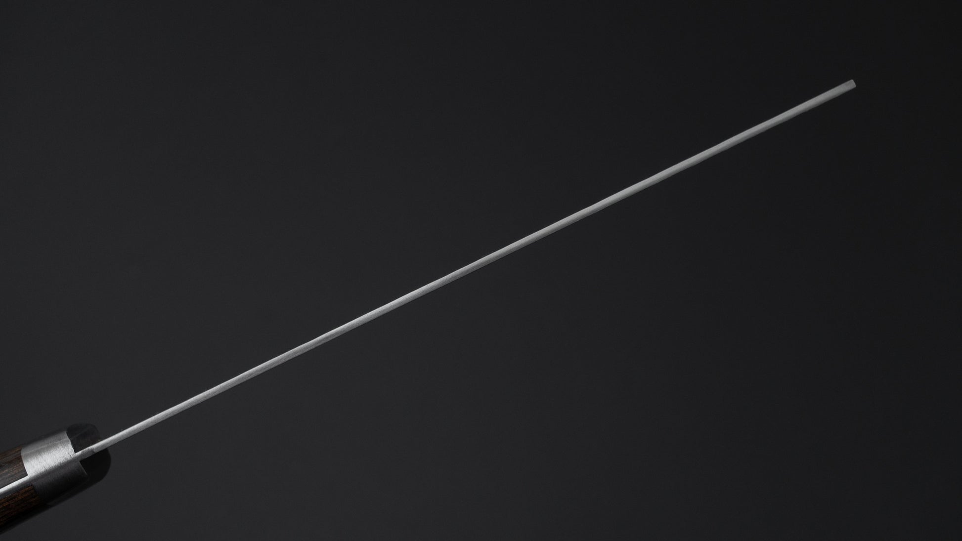 Hitohira NM V10 Tsuchime Damascus Nakiri 165mm Imitation Mahogany Handle