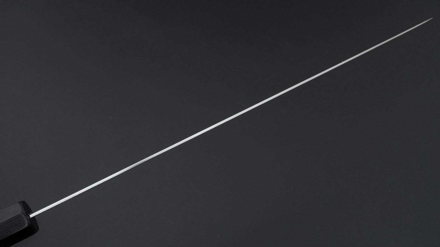 Hitohira Imojiya TH Damascus Sujihiki 270mm Pakka Handle (Red)