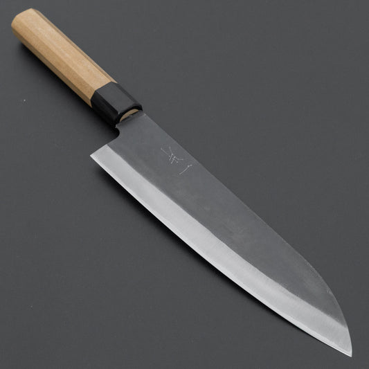 Hitohira Hizen Kurouchi Blue #1 Stainless Clad Gyuto 210mm Ho Wood Handle
