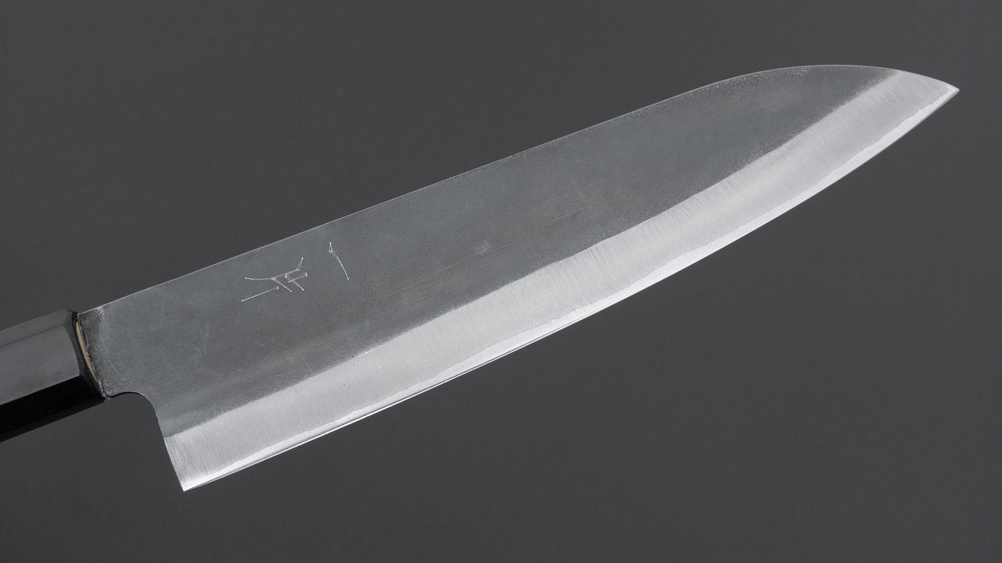 Hitohira Hizen Kurouchi Blue #1 Stainless Clad Gyuto 210mm Ho Wood Handle