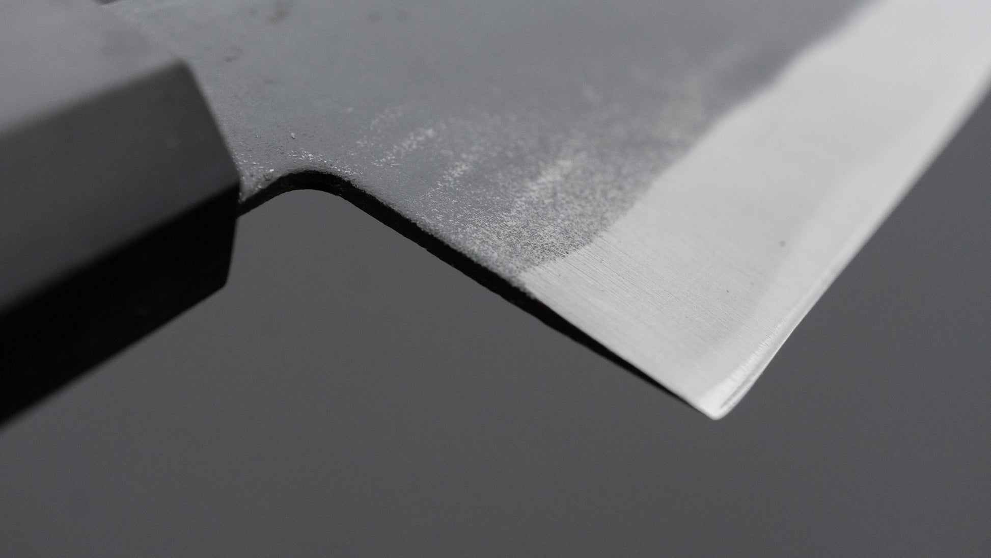 Hitohira Hizen Kurouchi Blue #1 Gyuto 240mm Walnut Handle