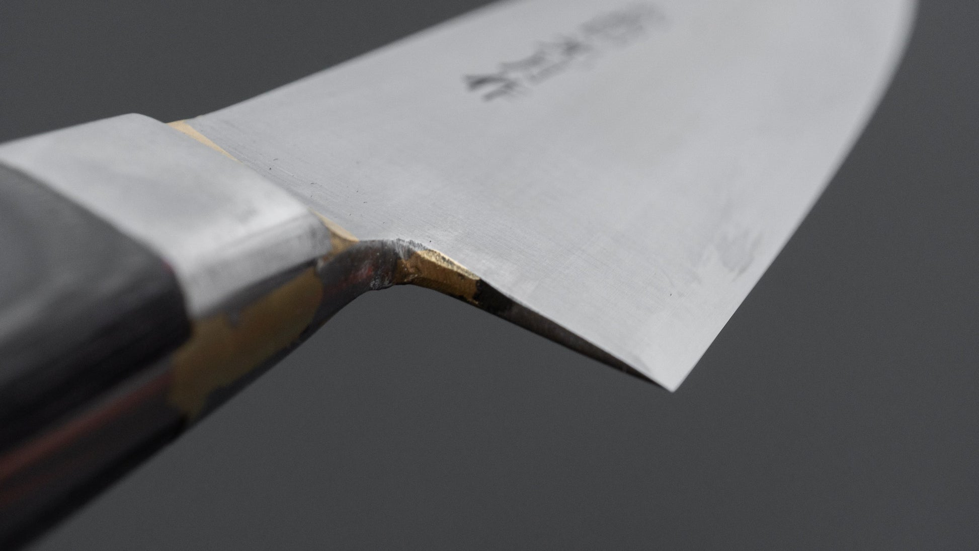 Kogetsu Carbon Yo Deba 180mm Pakka Handle