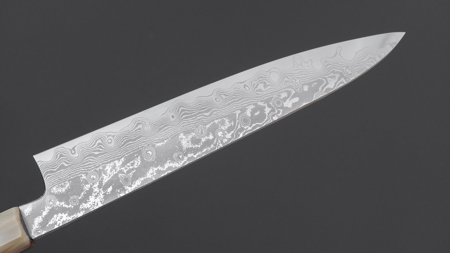 Hitohira Nakagawa Kyuzo Tamame VG10 Gyuhiki 210mm Ebony Handle
