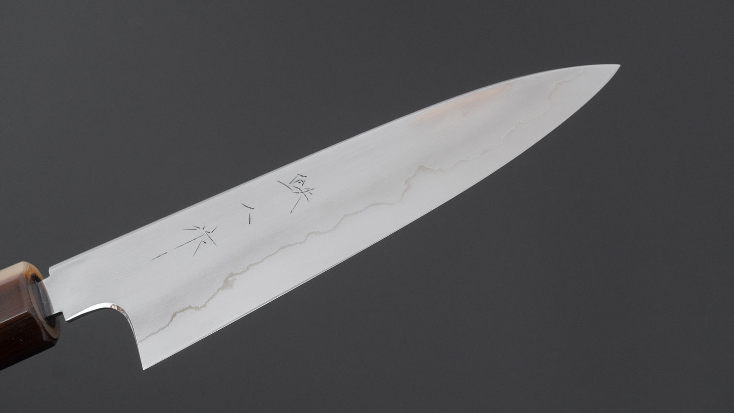 Tetsujin Silver #3 Ukiba Petty 135mm Taihei Makassar Ebony Handle
