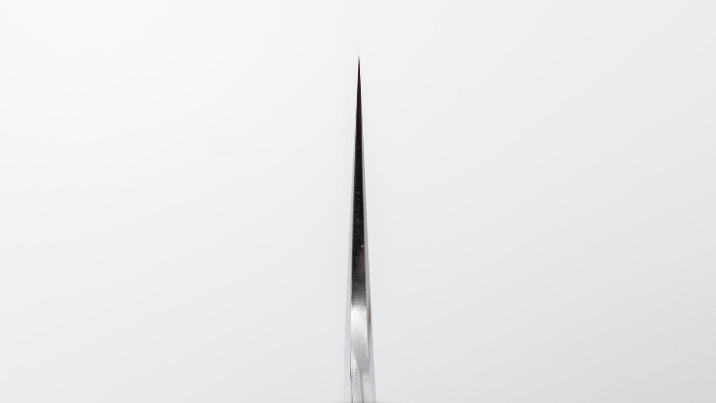Tetsujin Silver #3 Ukiba Petty 165mm Taihei Makassar Ebony Handle