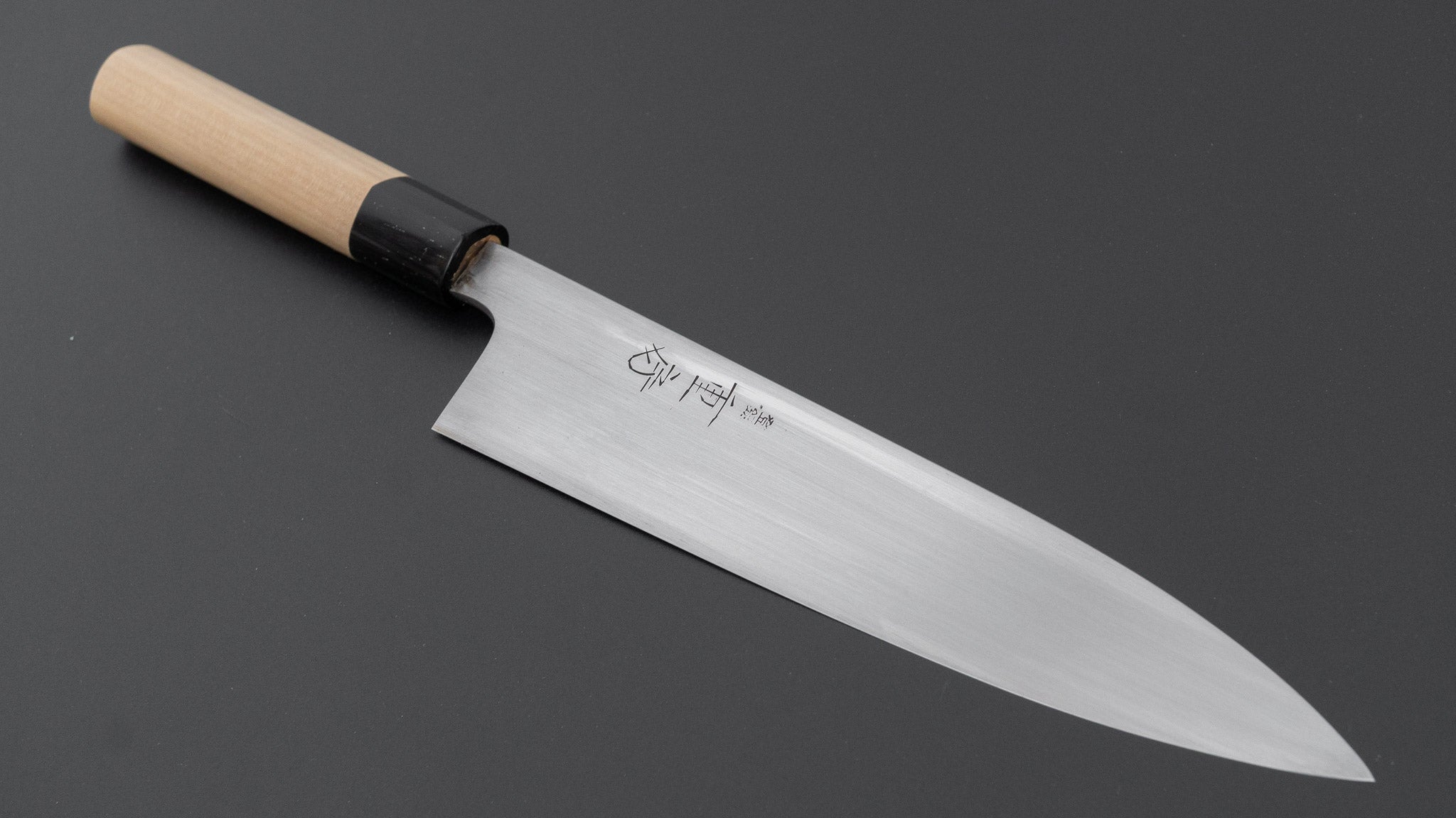 Shigefusa Kasumi Gyuto 210mm Ho Wood Handle – HITOHIRA