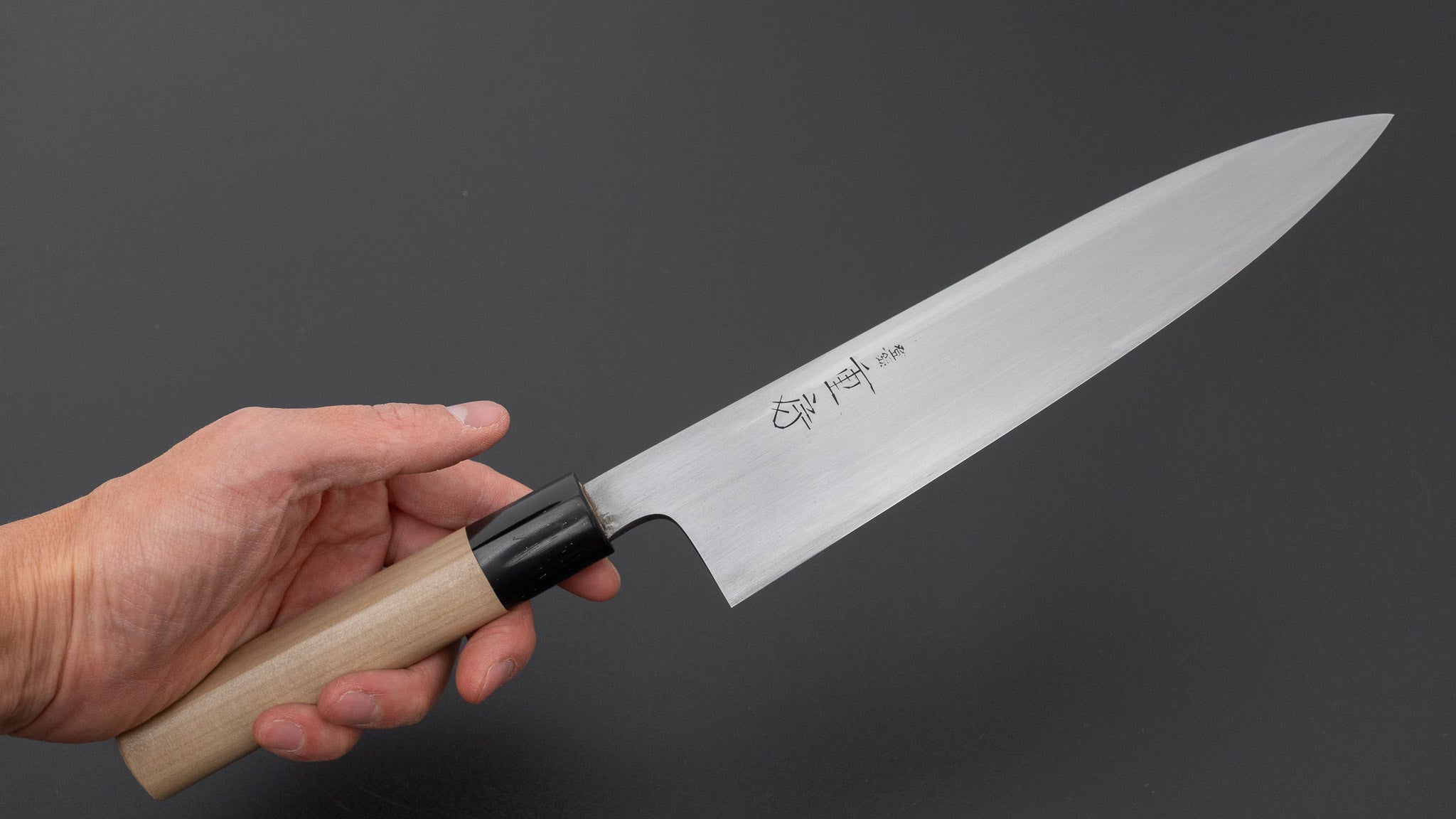 Shigefusa Kasumi Gyuto 210mm Ho Wood Handle – HITOHIRA