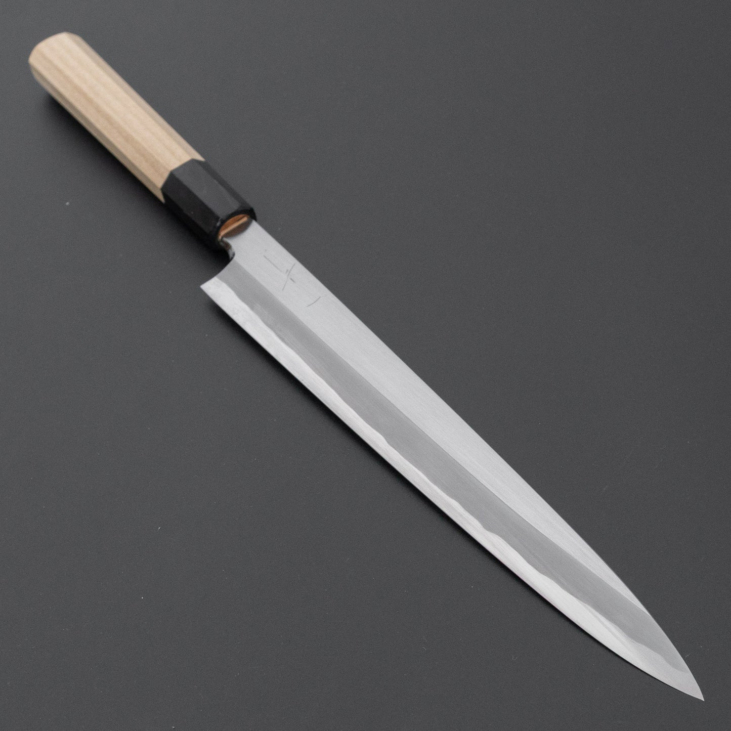 Hitohira Togashi White #1 Tachi Yanagiba 240mm Ho Wood Handle (Saya)