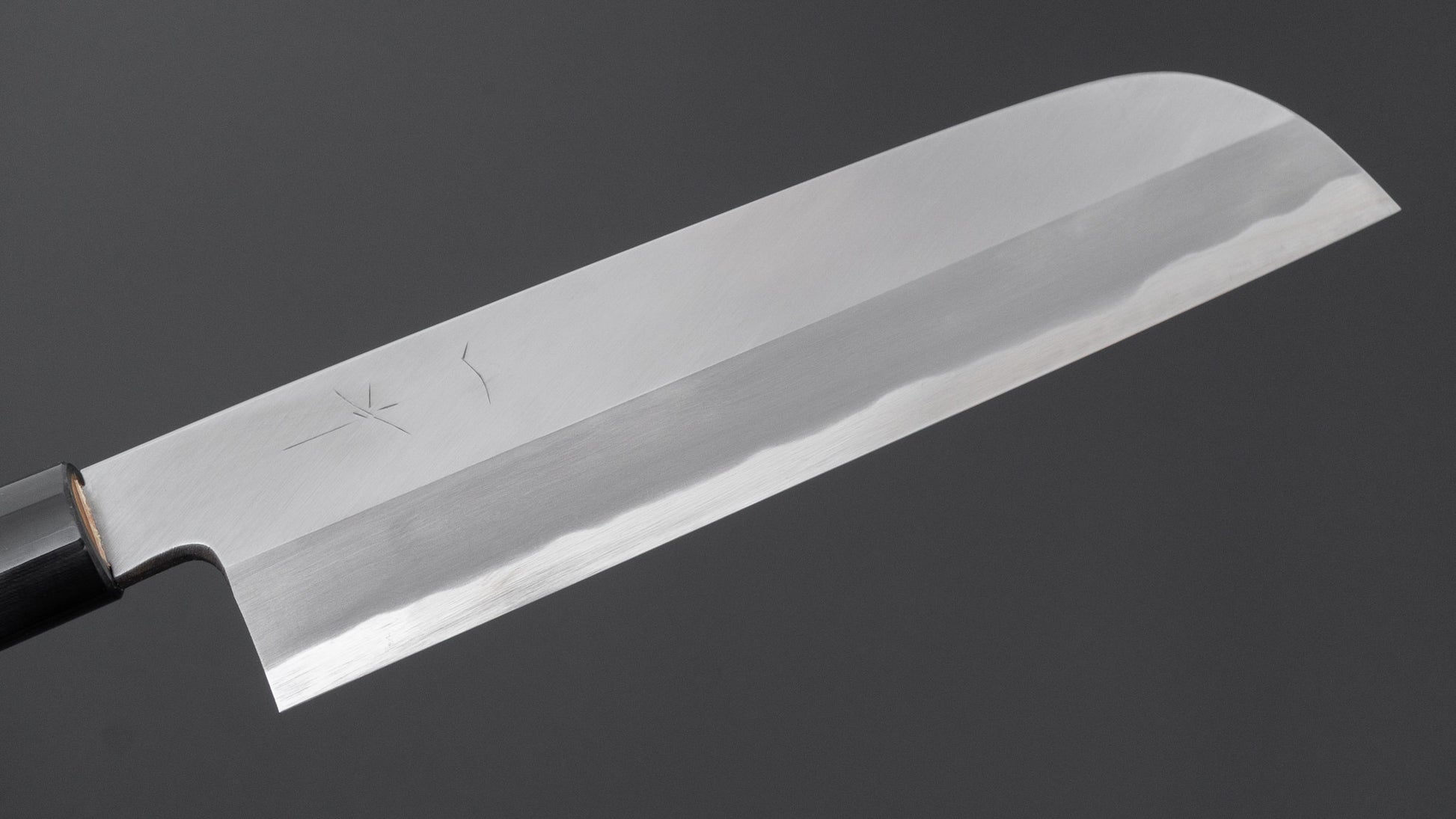 Hitohira Togashi White #2 Kamagata Usuba 210mm Ho Wood Handle (D-Shape/ Saya)