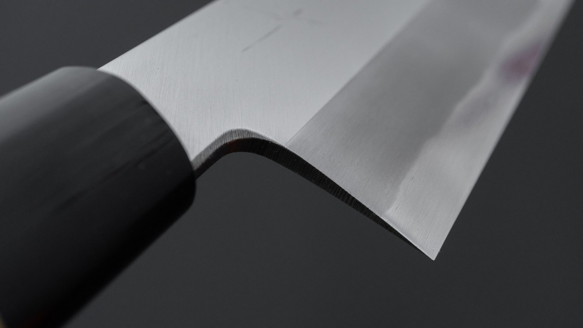 Hitohira Togashi White #2 Kamagata Usuba 240mm Ho Wood Handle (D-Shape/ Saya)