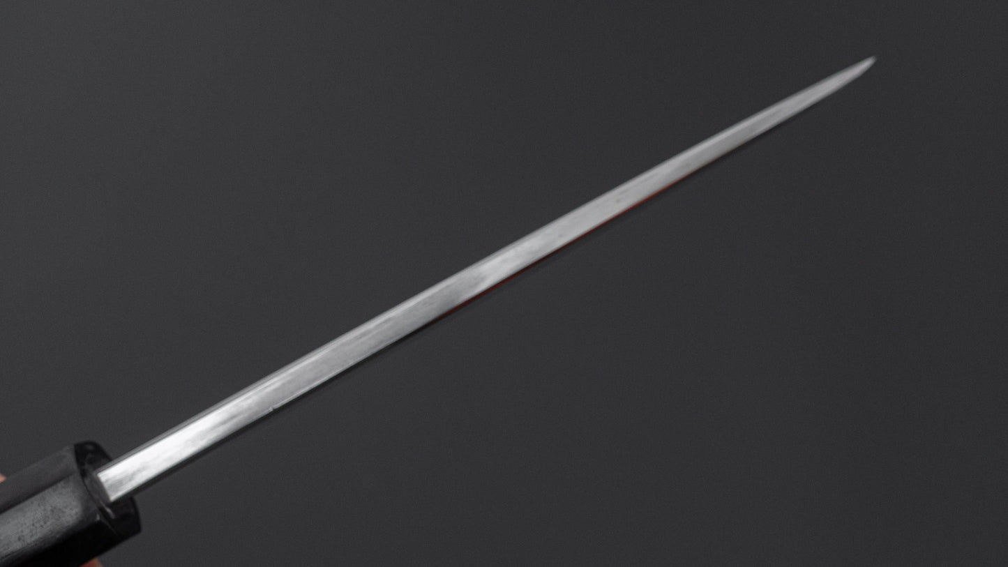 Hitohira Nakagawa Rikichi Silver #3 Deba 150mm Ebony Handle (Saya)