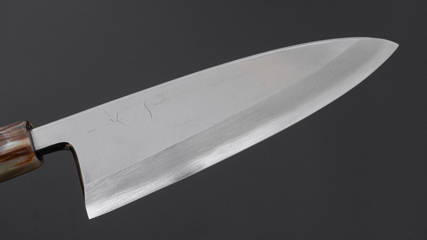 Hitohira Nakagawa Rikichi Silver #3 Deba 165mm Ebony Handle (Saya)