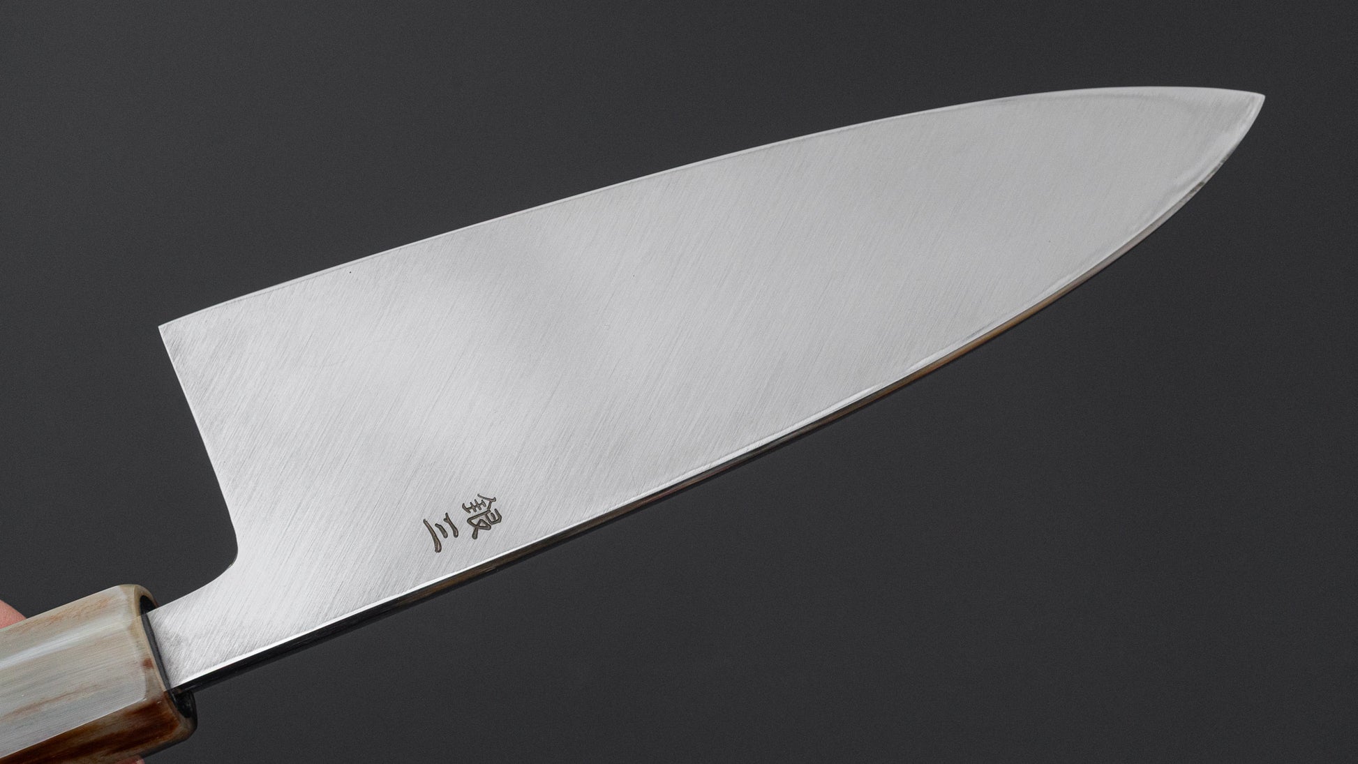 Hitohira Nakagawa Rikichi Silver #3 Deba 165mm Ebony Handle (Saya)