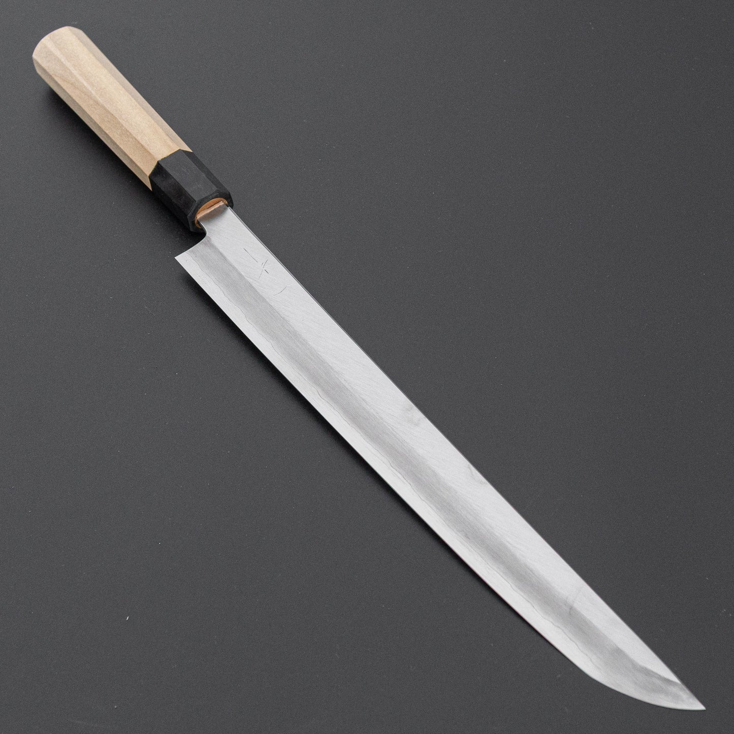 Hitohira Nakagawa Mosuke Silver #3 Sakimaru Takobiki 300mm Ho Wood Handle (Saya)