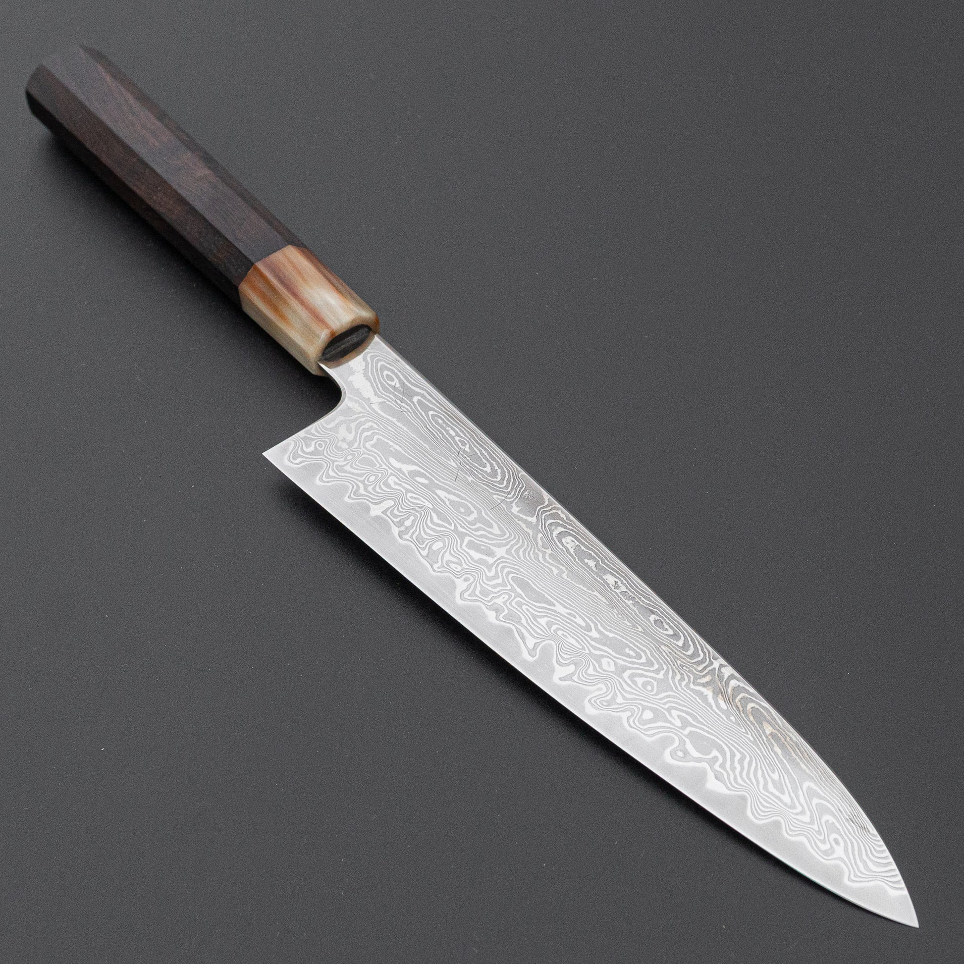 Hitohira Nakagawa Izo SG STRIX Gyuto 210mm Ebony Handle