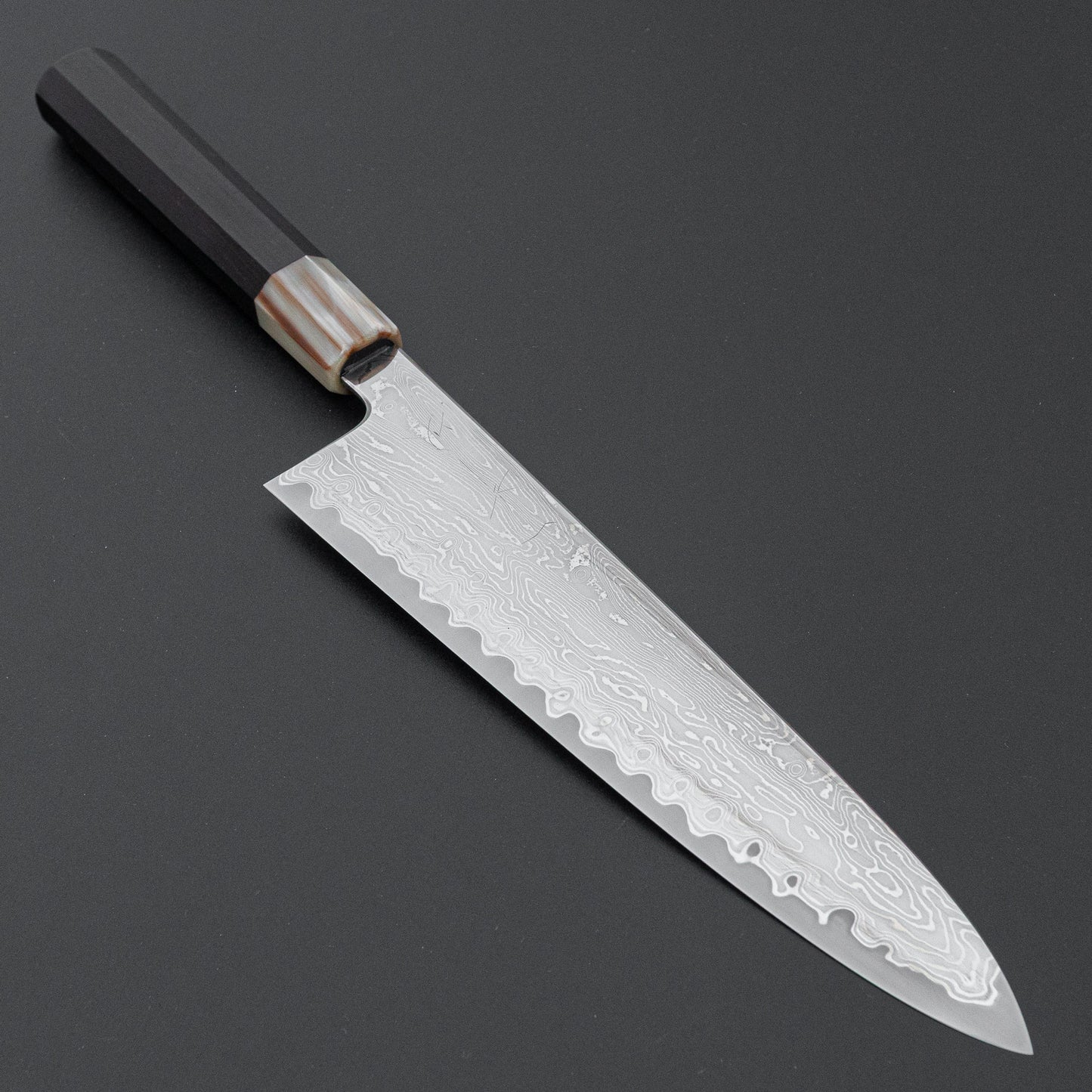 Hitohira Nakagawa Izo SG STRIX Gyuto 240mm Ebony Handle
