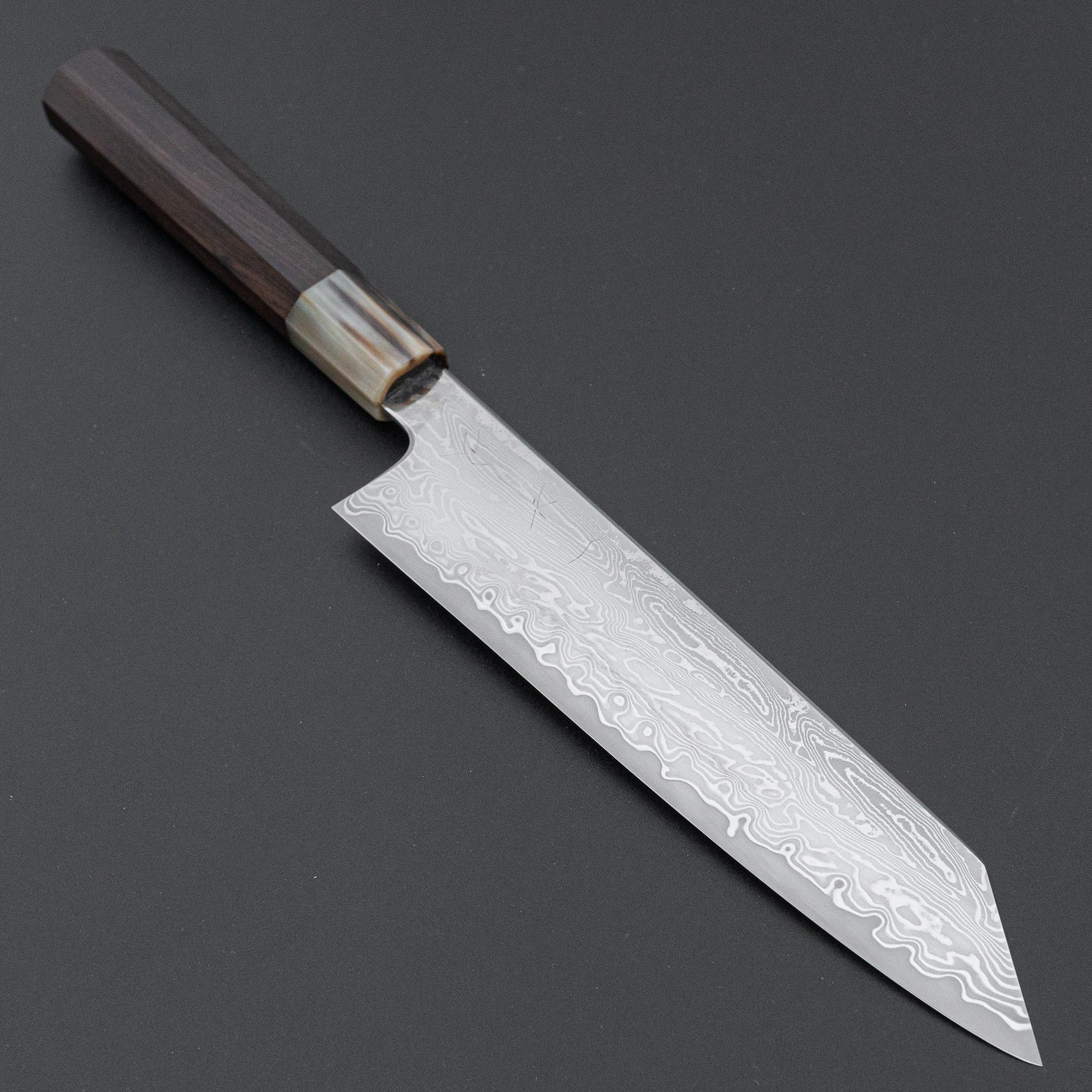 Hitohira Nakagawa Izo SG STRIX Kiritsuke Gyuto 210mm Ebony Handle