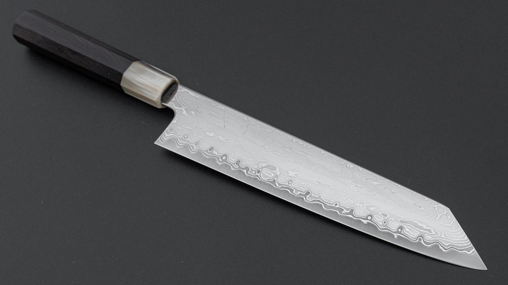 Hitohira Nakagawa Izo SG STRIX Kiritsuke Gyuto 240mm Ebony Handle