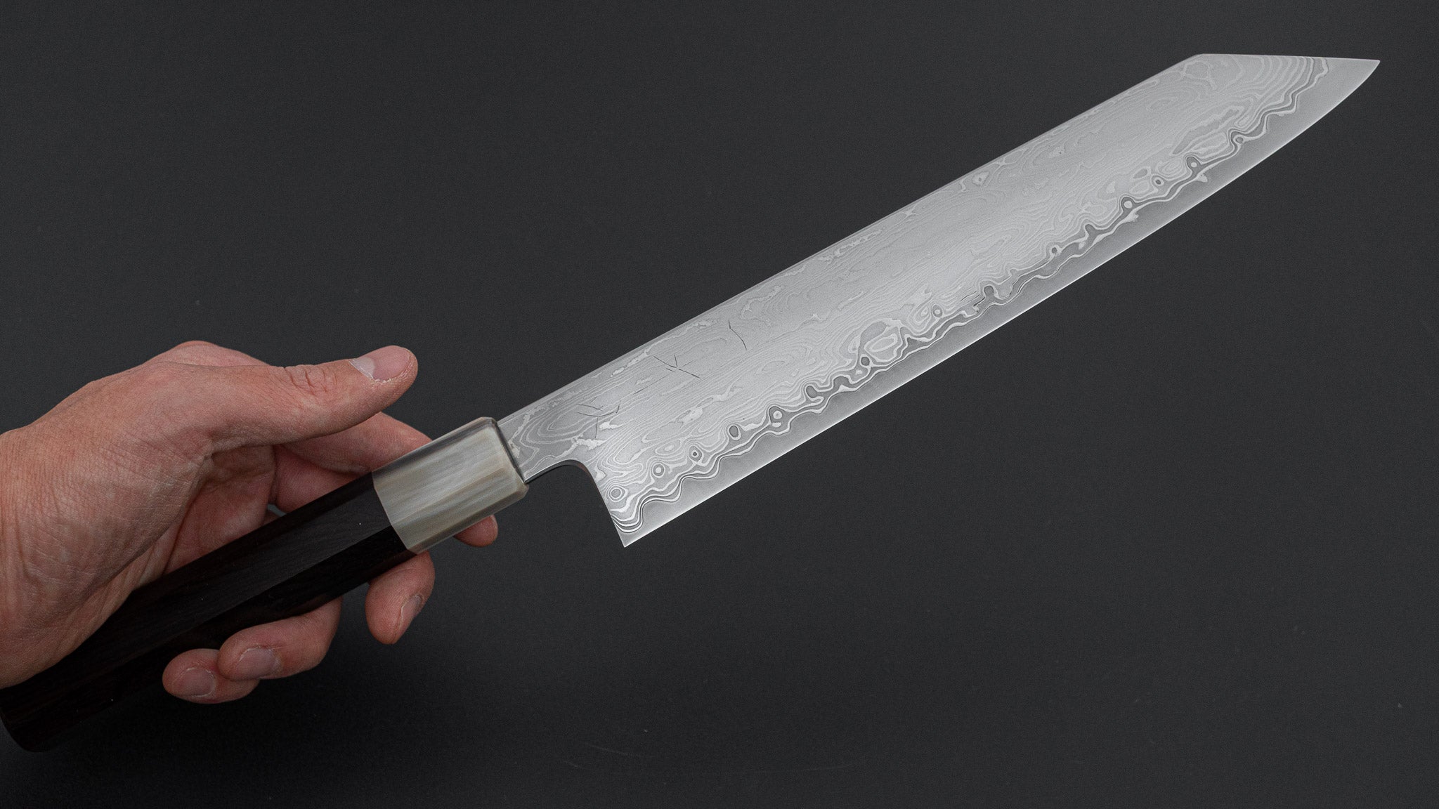 HITOto 2点セット Hitohira Nakagawa Izo SG STRIX Kiritsuke Gyuto 240mm Ebony Handle