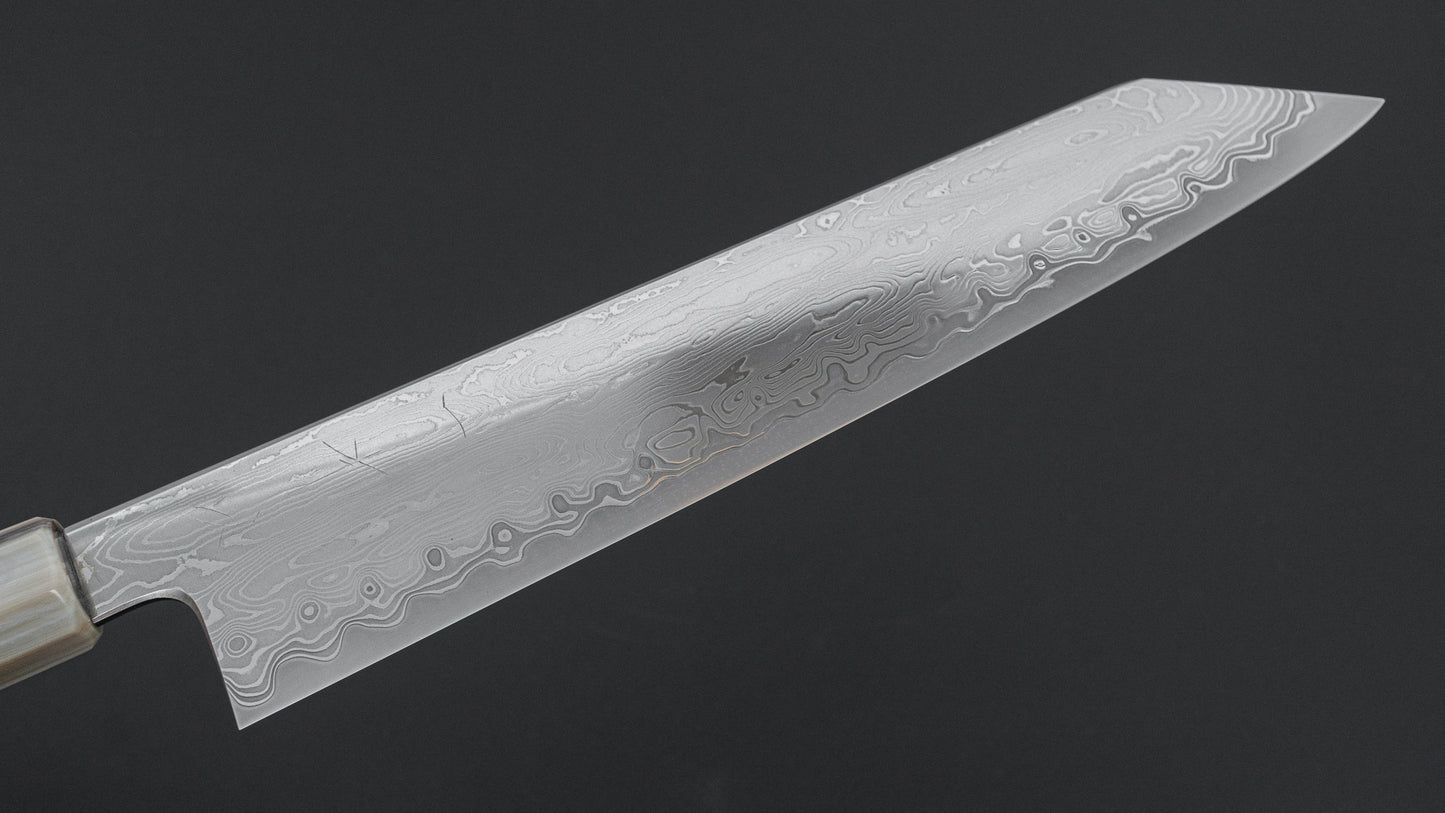 Hitohira Nakagawa Izo SG STRIX Kiritsuke Gyuto 240mm Ebony Handle