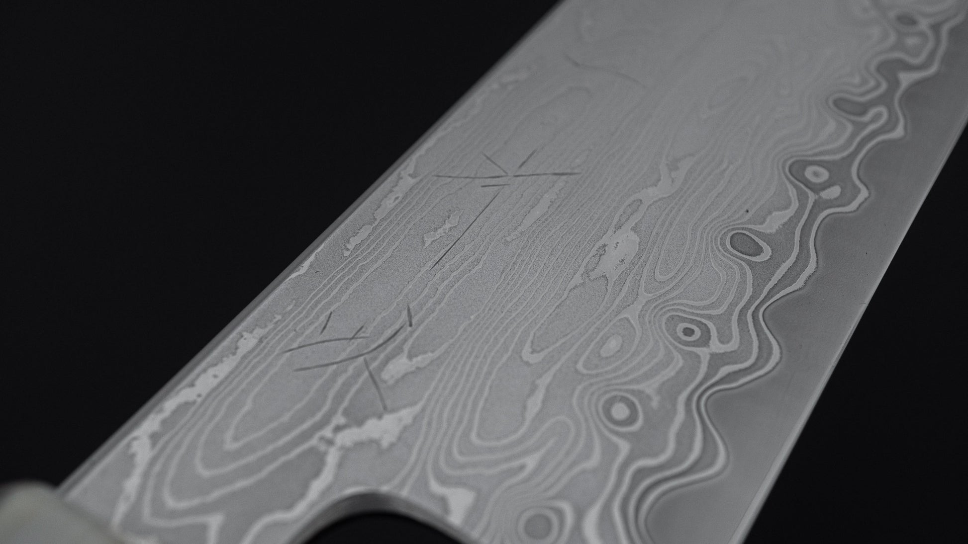 Hitohira Nakagawa Izo SG STRIX Kiritsuke Gyuto 240mm Ebony Handle