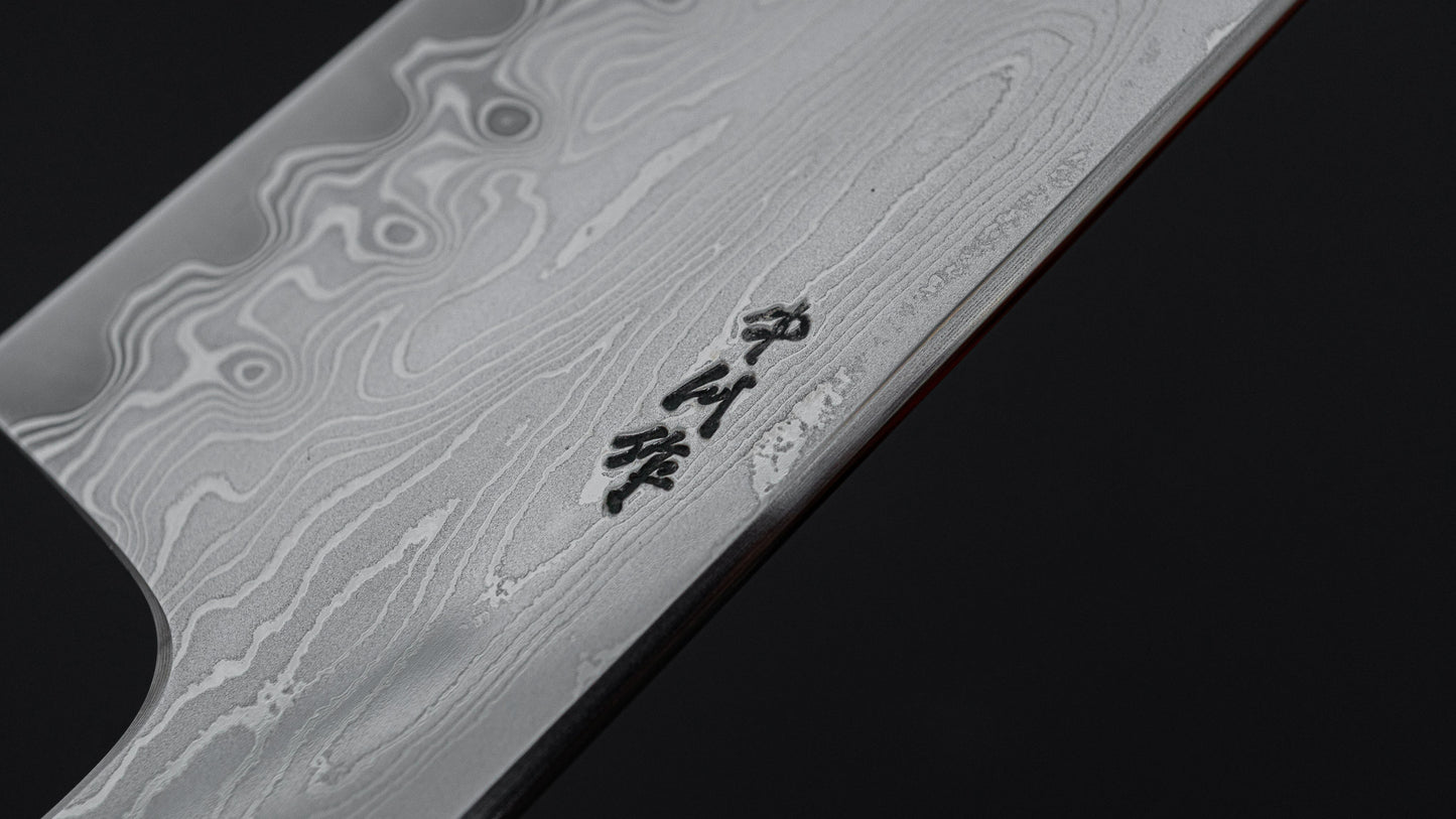 Hitohira Nakagawa Izo SG STRIX Kiritsuke Gyuto 240mm Ebony Handle