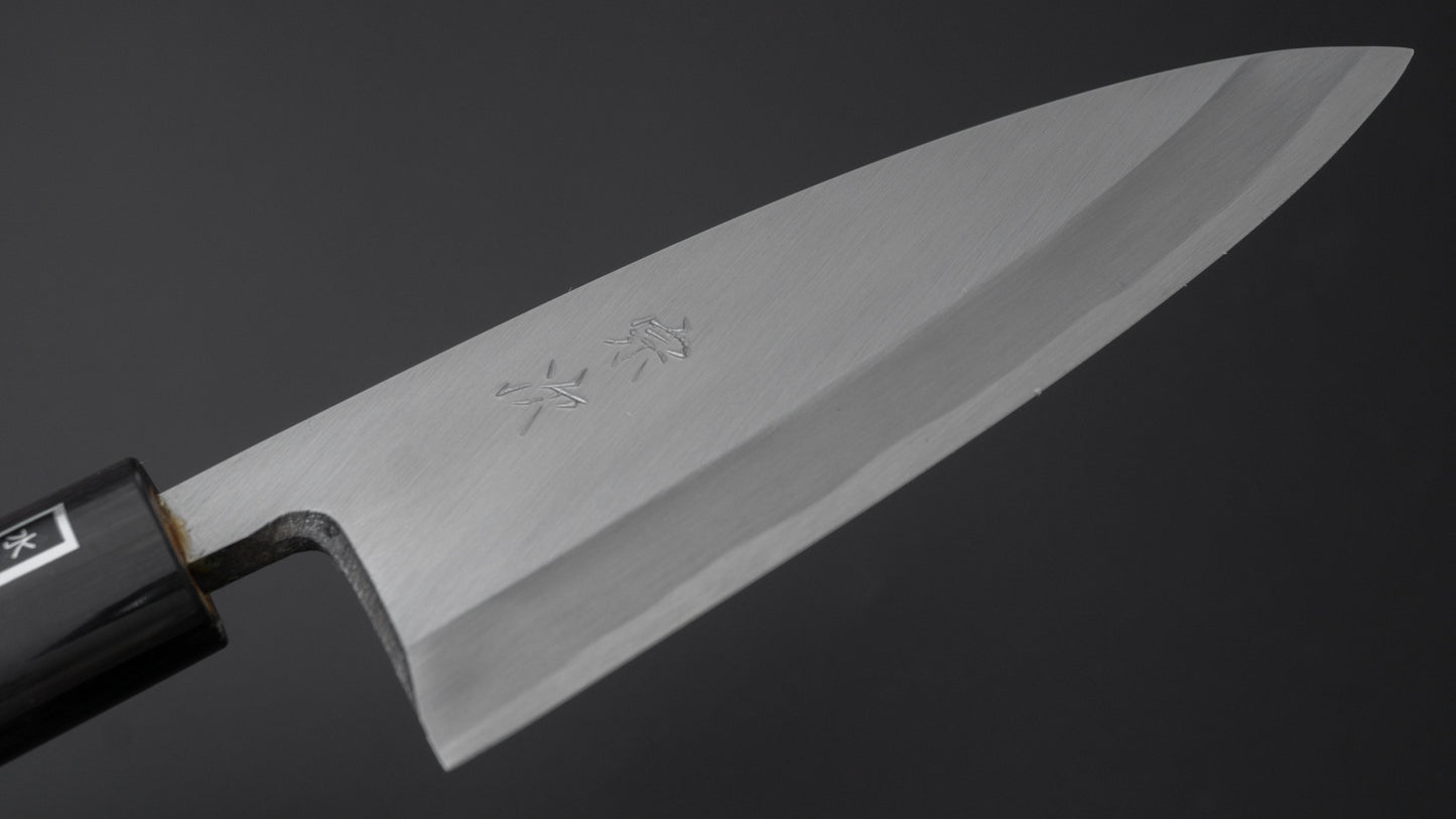 Morihei Munetsugu White #2 Deba 135mm Ho Wood Handle - HITOHIRA
