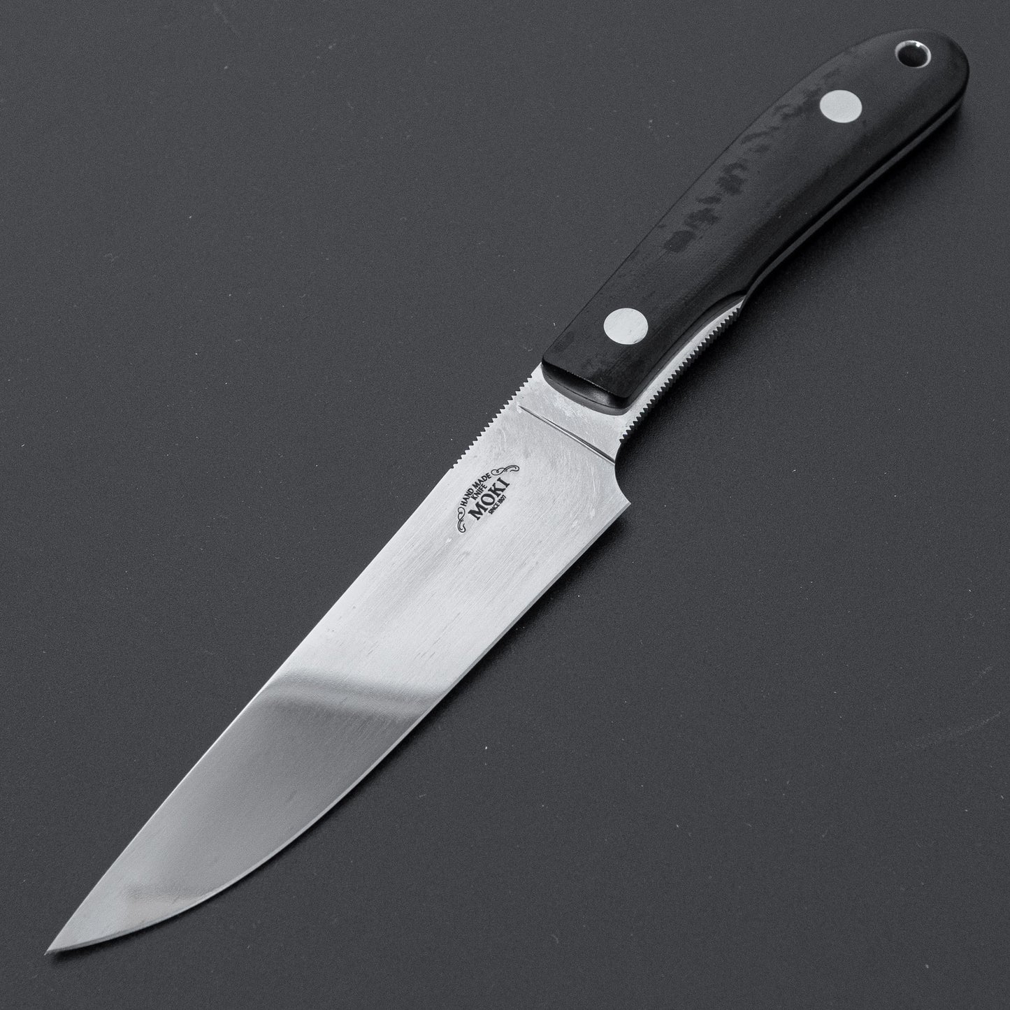 MOKI Banff VG-XEOS Fixed Blade Linen Micarta Handle (Epi)