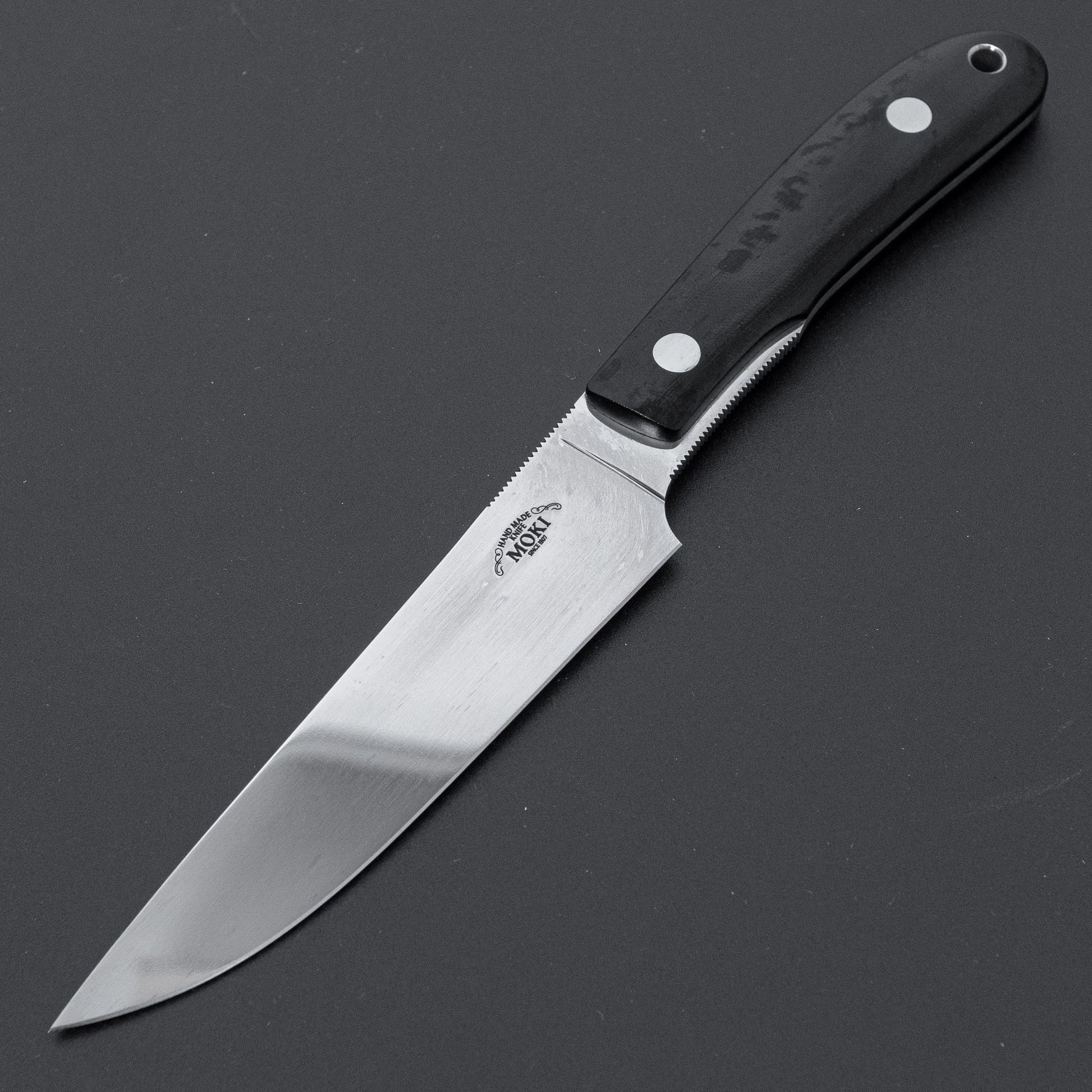 MOKI Banff VG-XEOS Fixed Blade Linen Micarta Handle (Epi)