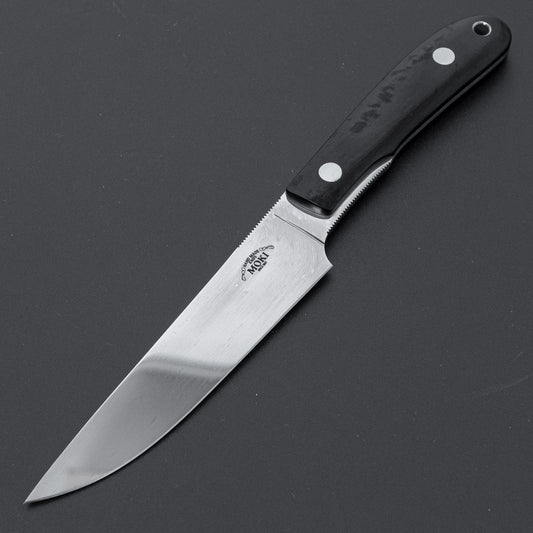 MOKI Banff VG-XEOS Fixed Blade Linen Micarta Handle (Epi)