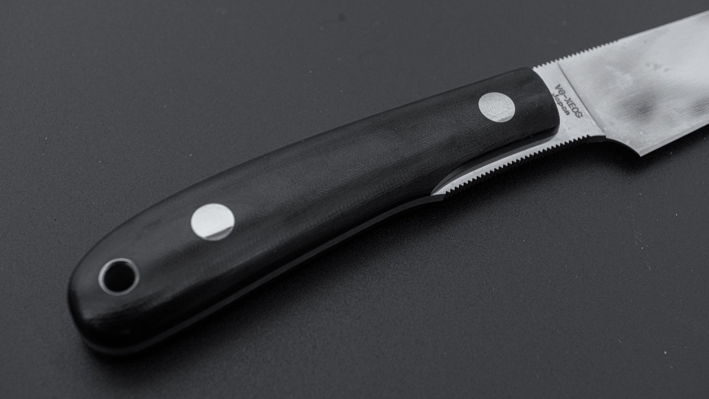 MOKI Banff VG-XEOS Fixed Blade Linen Micarta Handle (Epi)