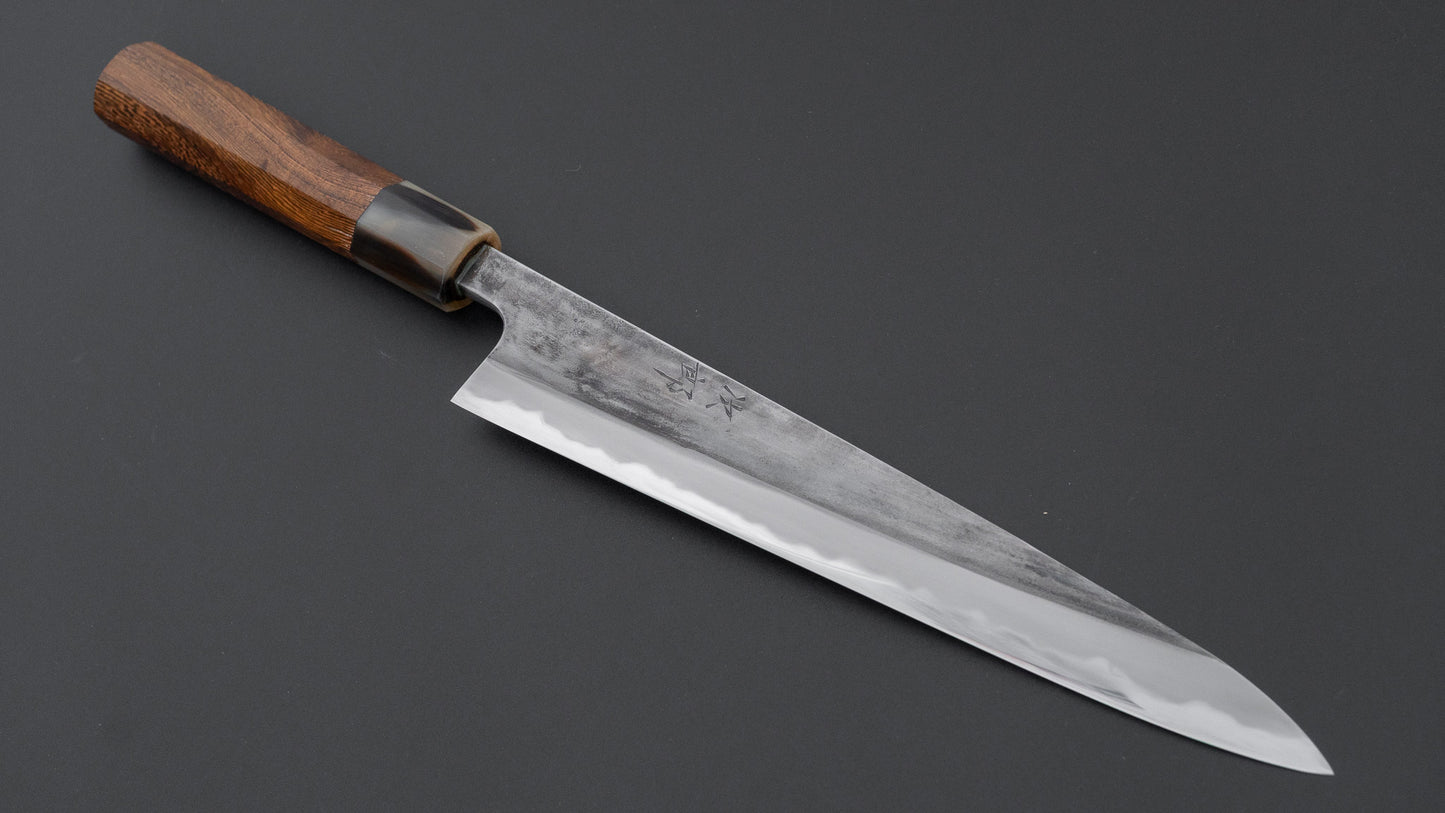 Jiro Tsuchime Wa Sujihiki 210mm Taihei Tagayasan Handle (#822)