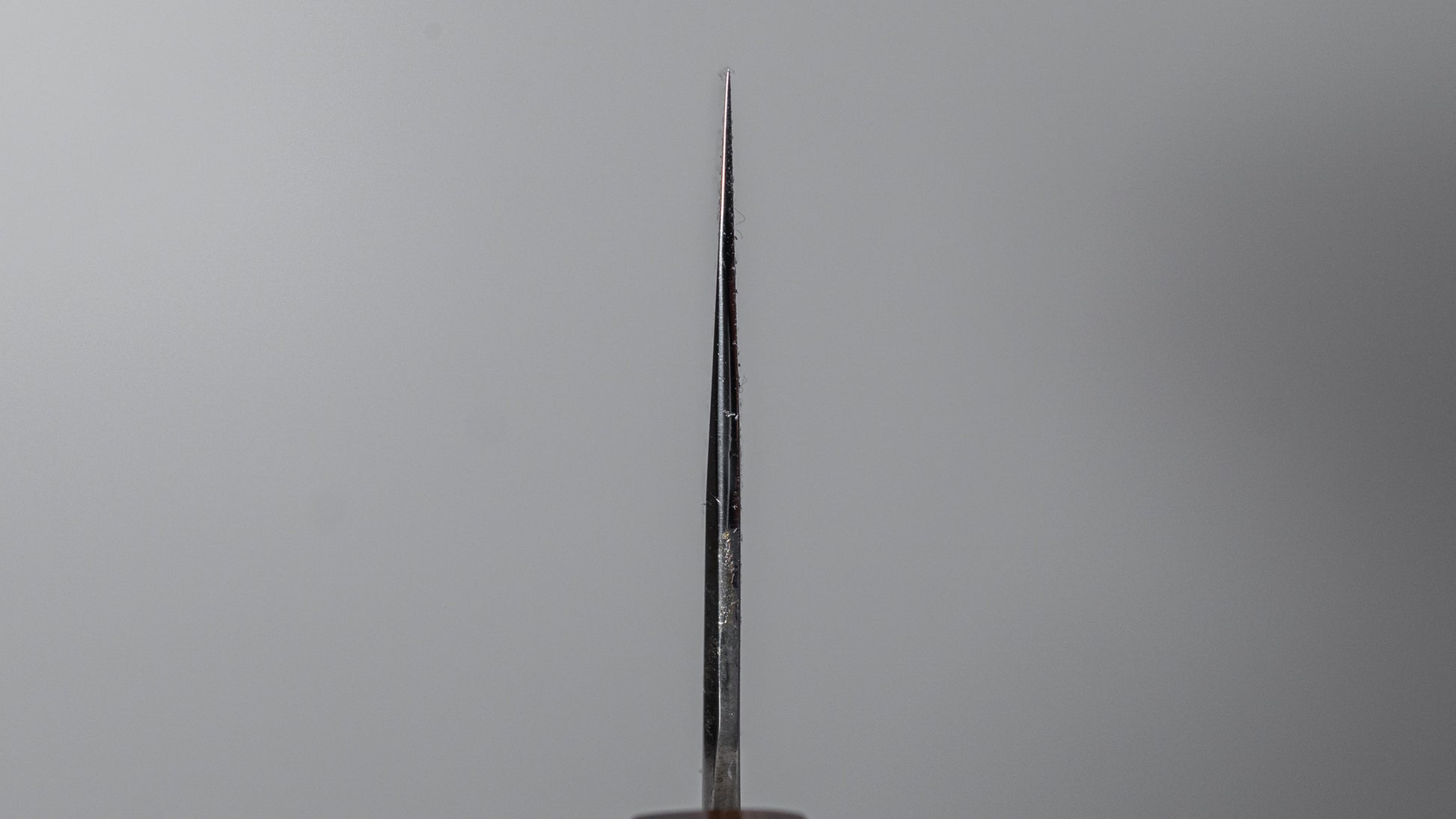 Hitohira Togashi White #1 Notaremon Mizu Honyaki Nakiri Taihei Makassar Ebony Handle (#105/ Saya)