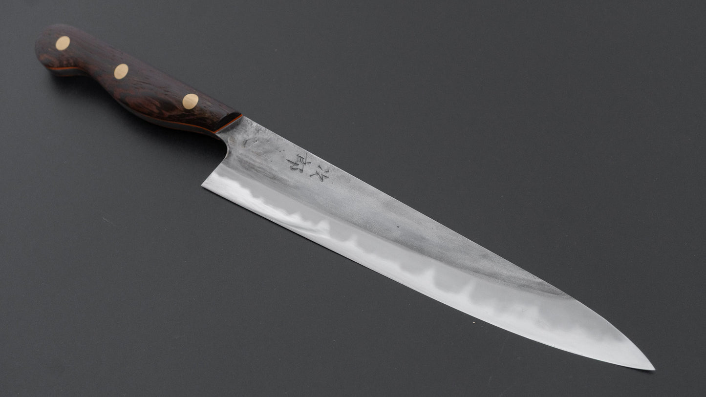 Jiro Tsuchime Yo Sujihiki 210mm Tagayasan Handle (#823)