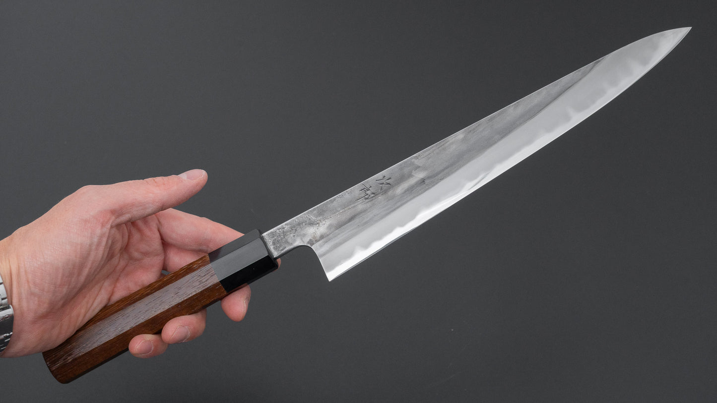 Jiro Tsuchime Wa Sujihiki 240mm Taihei Tagayasan Handle (#826)